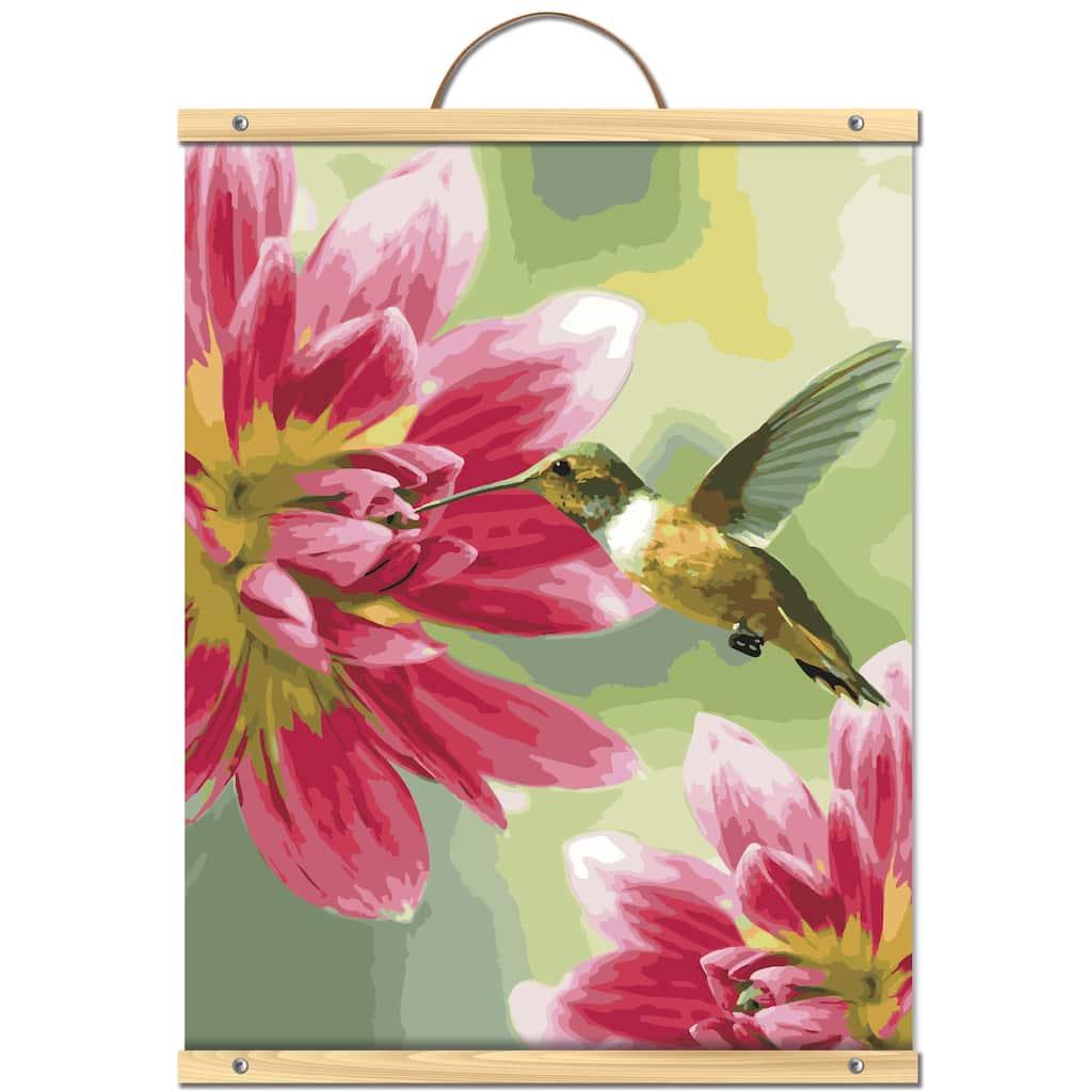 Hummingbird PaintbyNumber Kit by Artist's Loft