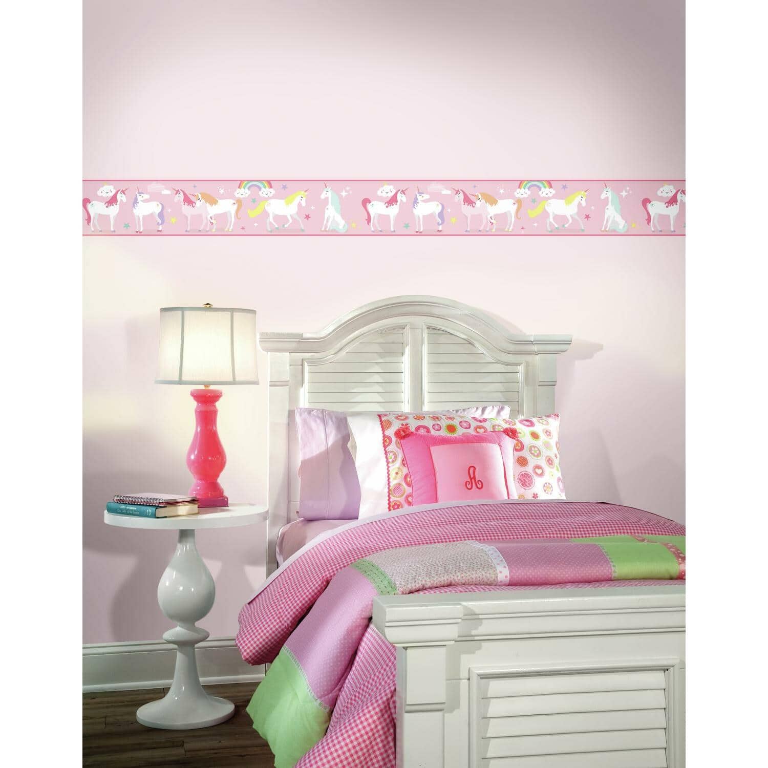 RoomMates Magical Unicorn Peel &#x26; Stick Wallpaper Border