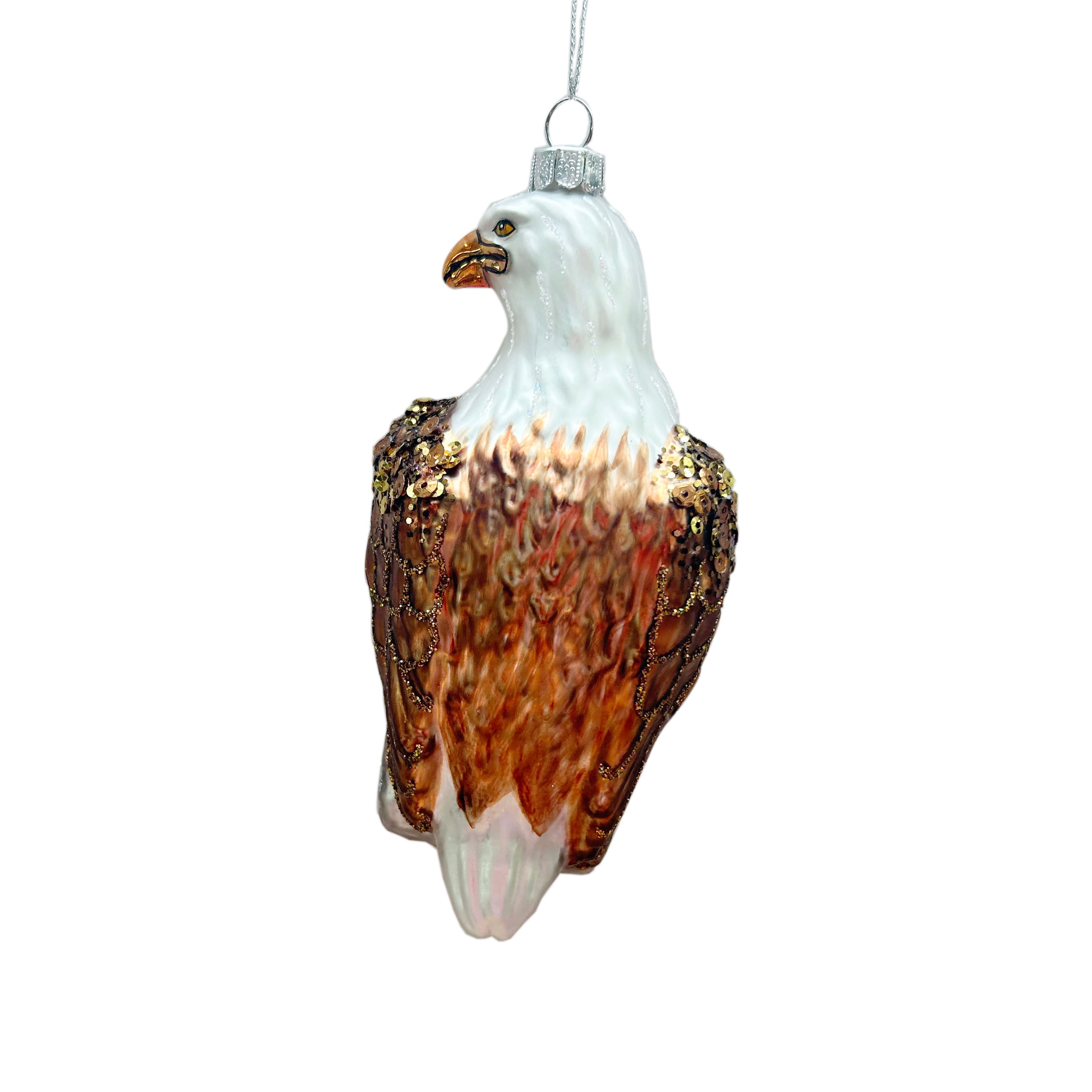 5&#x22; Eagle Glass Ornament by Ashland&#xAE;