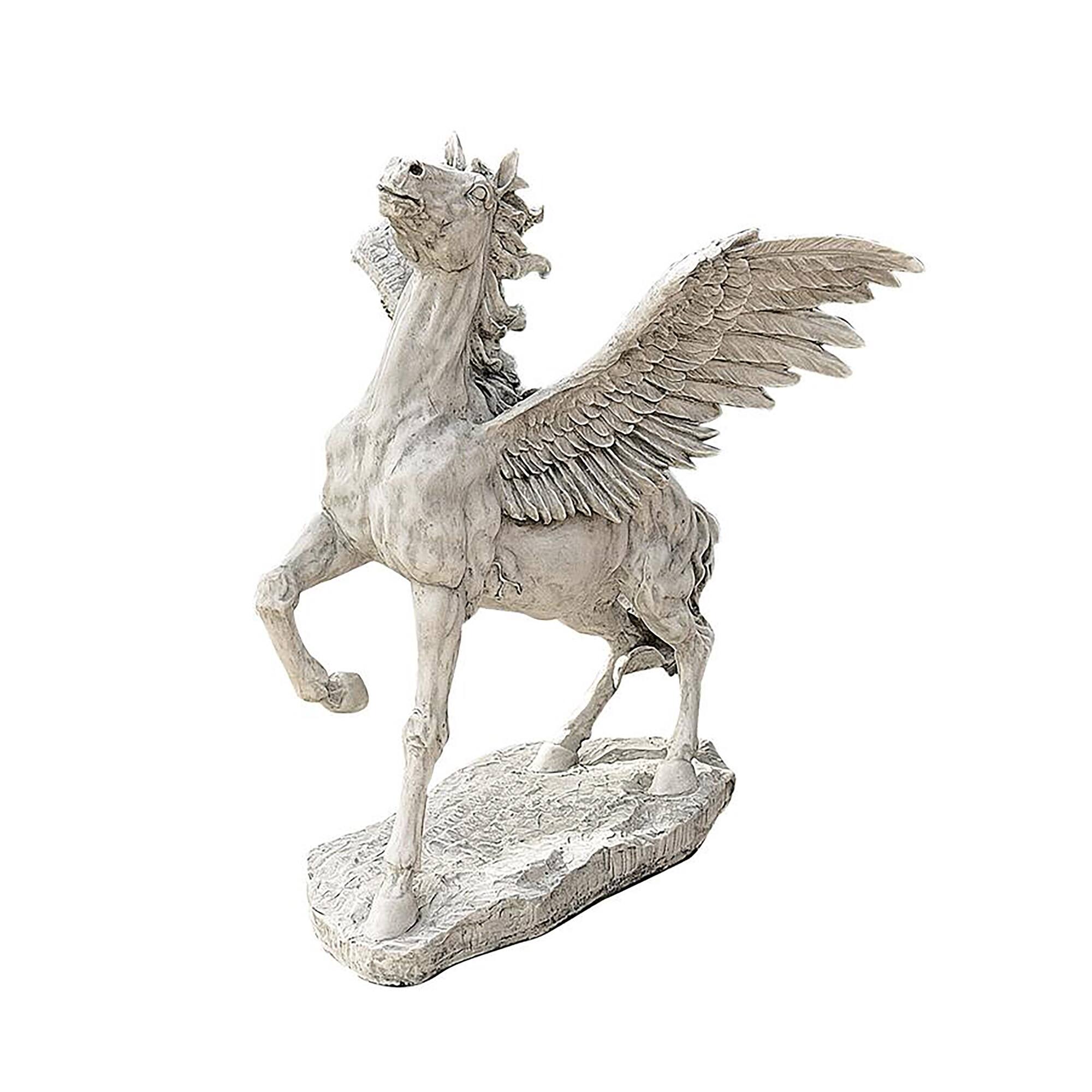 Design Toscano® 23" Grand Pegasus Winged Horse Sculpture