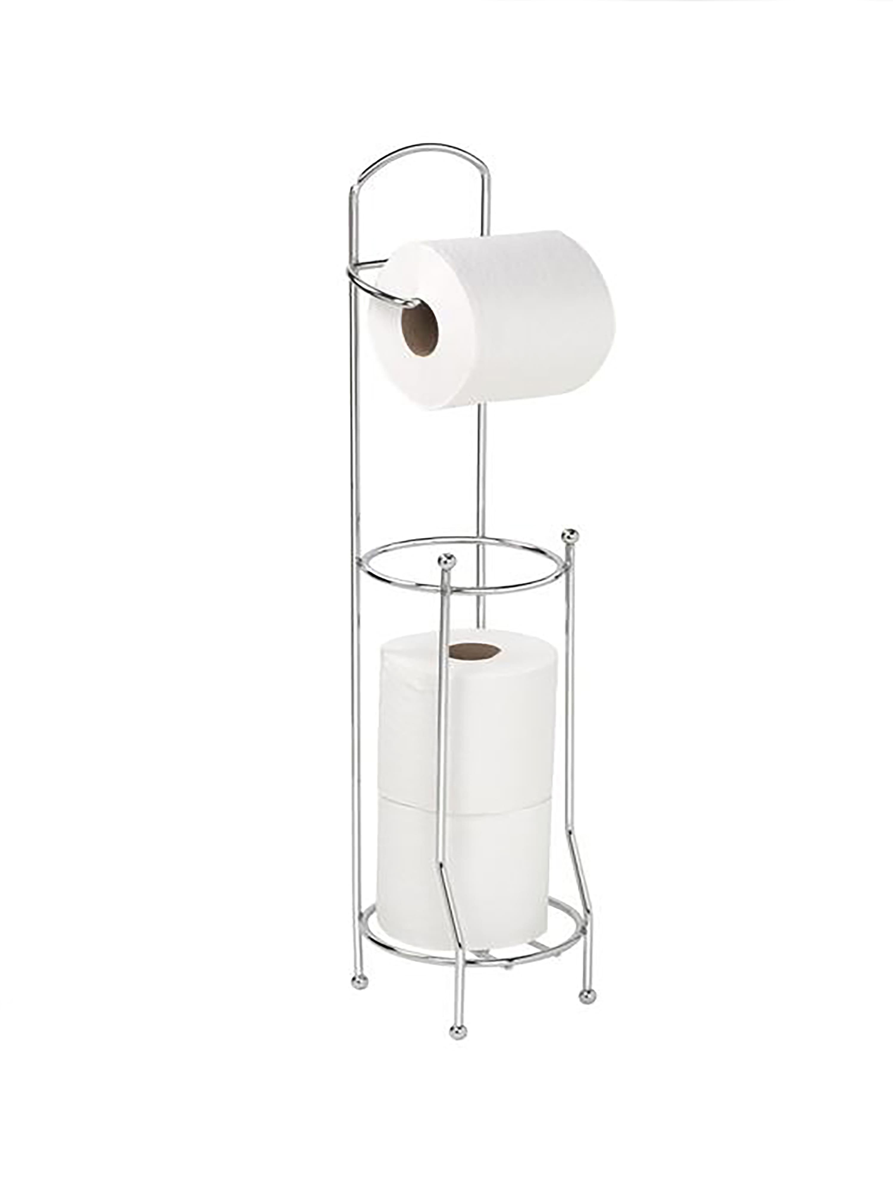 Bath Bliss Chrome Toilet Paper Holder & Dispenser