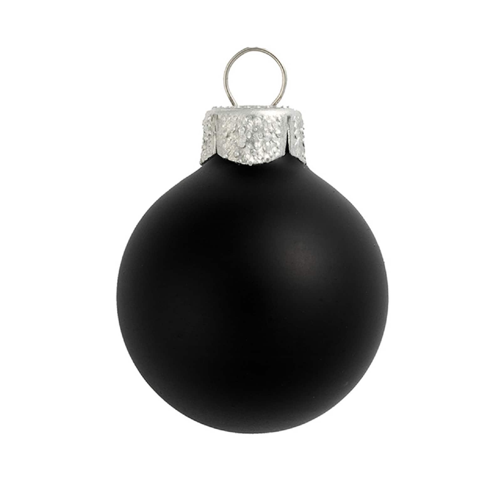 Whitehurst 4ct. 5&#x22; Matte Glass Ball Ornaments