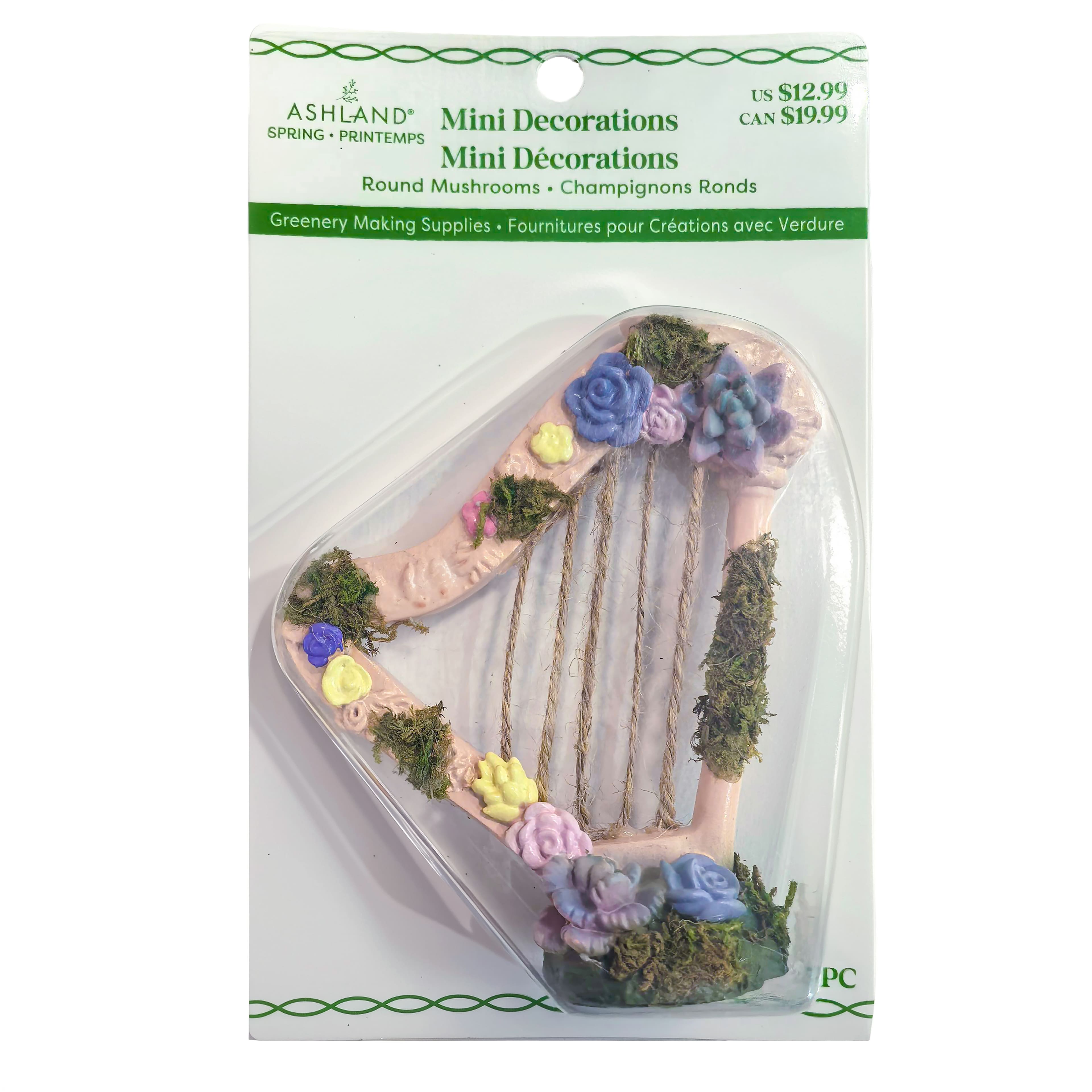 Mini Harp with Moss by Ashland&#xAE;