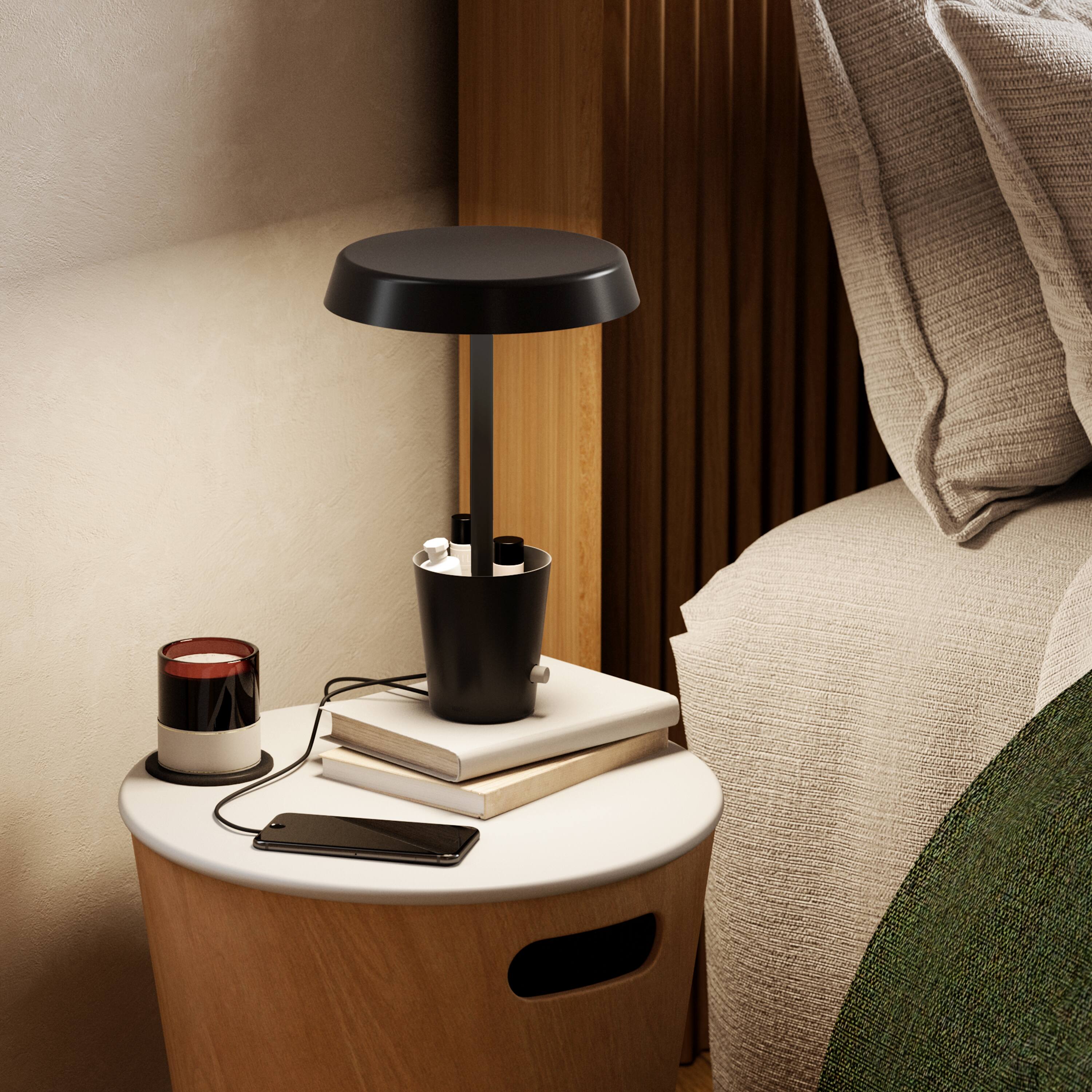 Umbra Black Cup Lamp