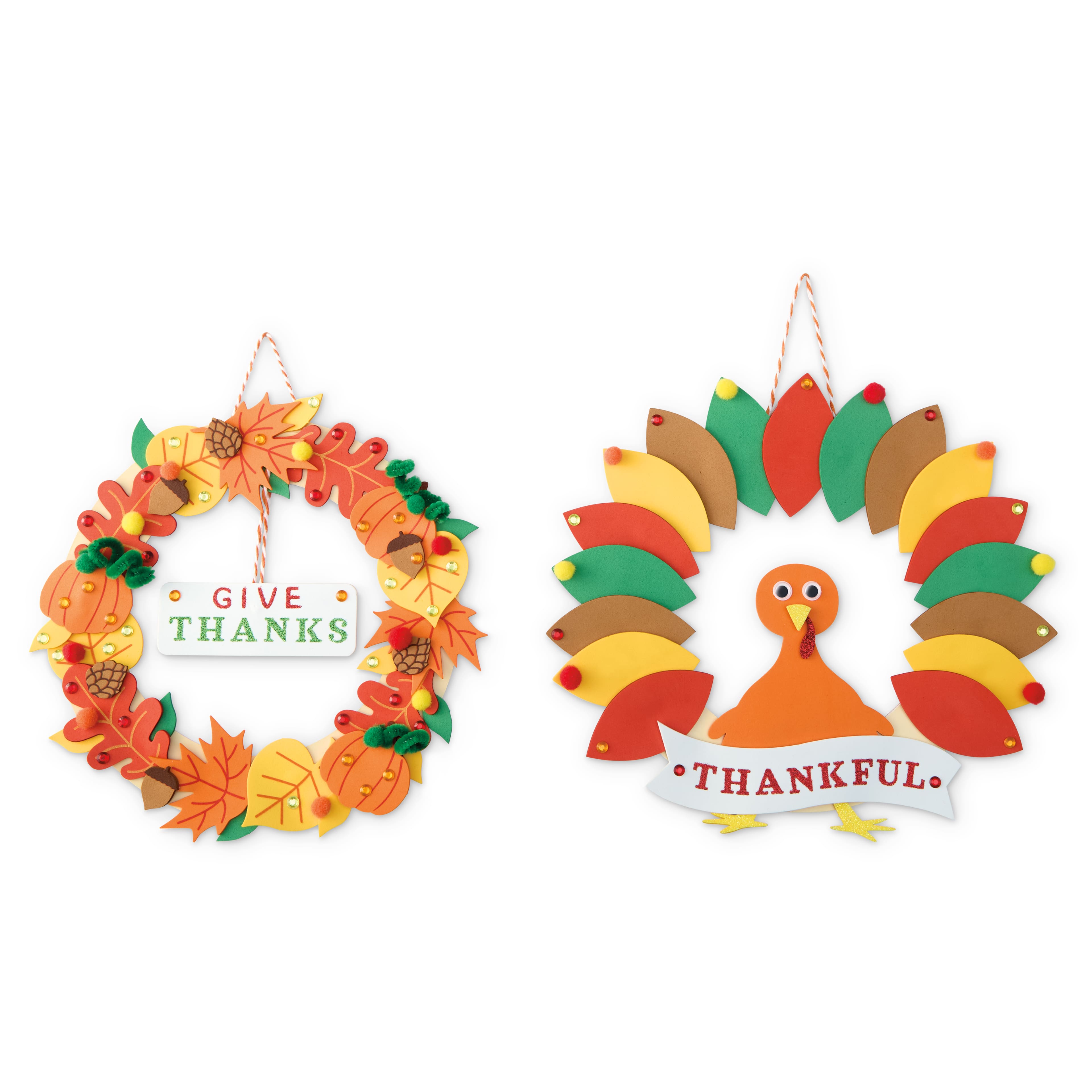 Thanksgiving Wreath Craft Kit by Creatology&#x2122;