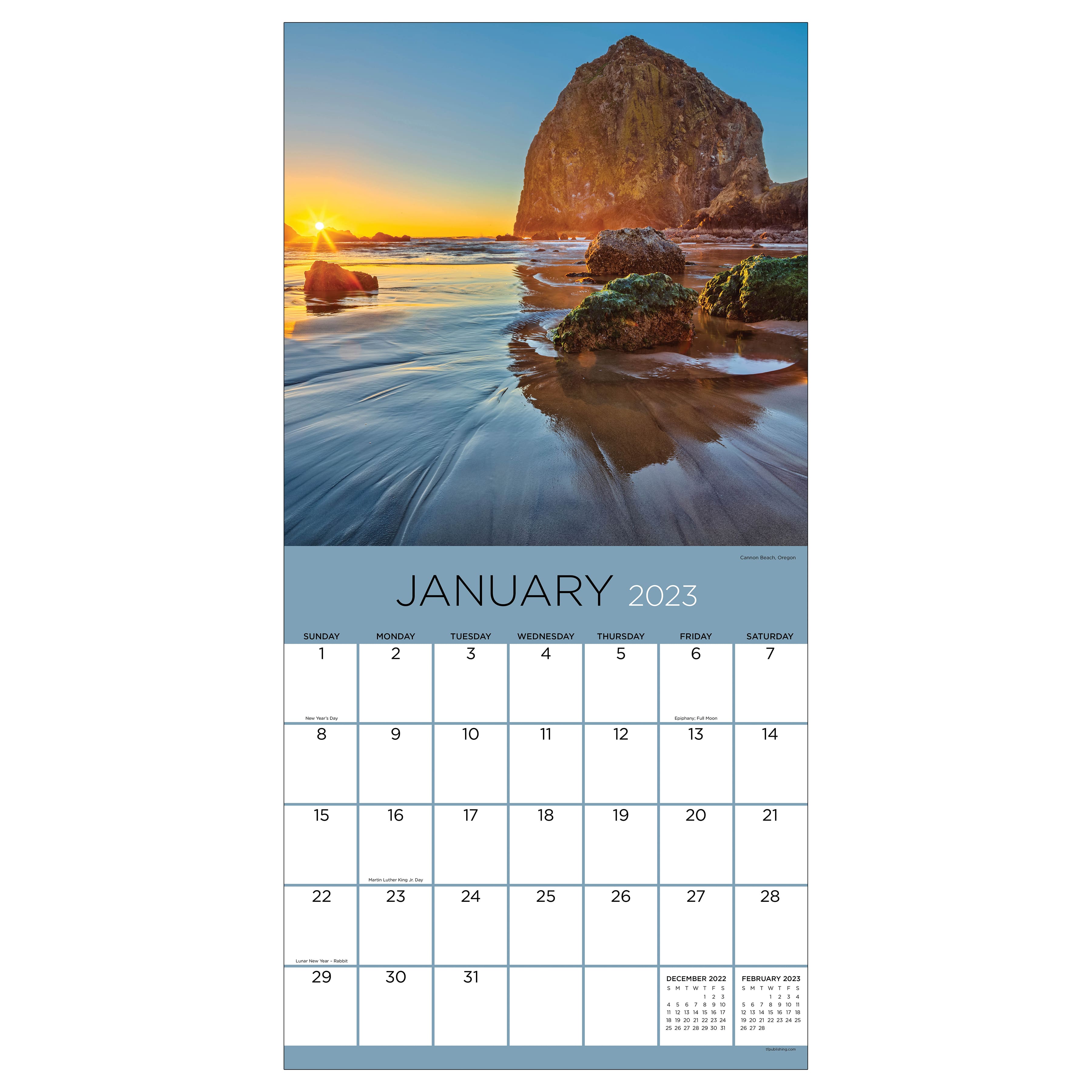 TF Publishing 2023 Peace & Quiet Wall Calendar | Wall Calendars | Michaels