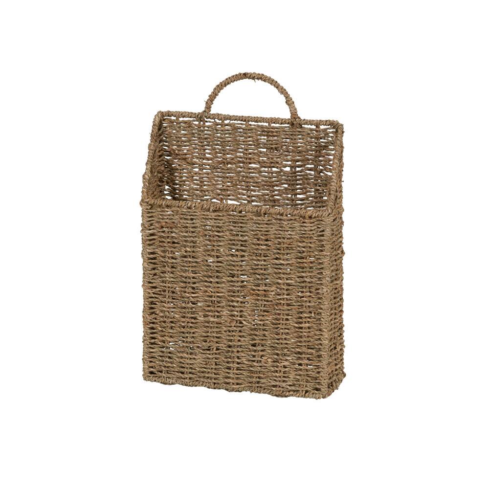 Household Essentials Rectangular Wicker Hanging Baskets