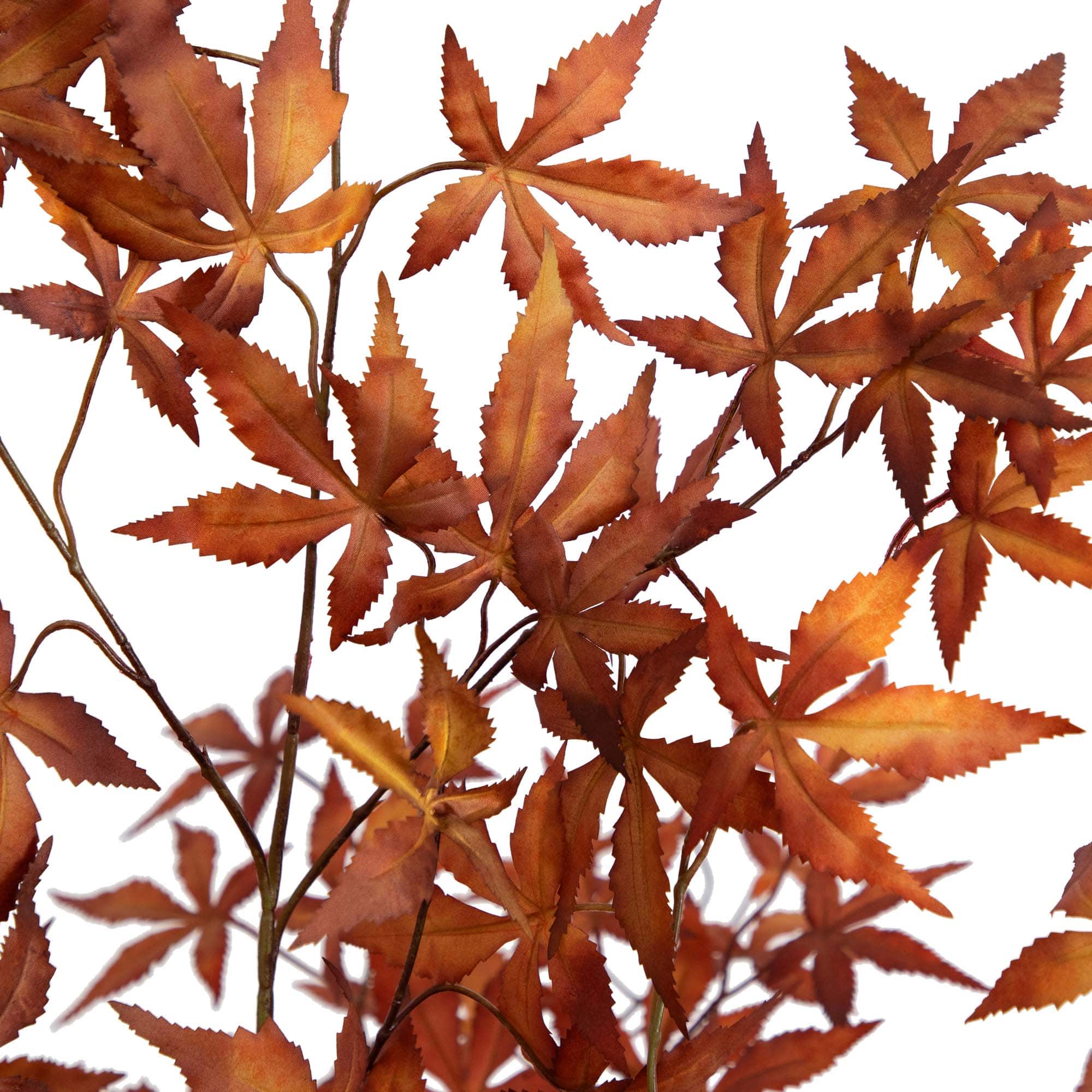 6ft. Orange Japanese Maple Artificial Potted Tree