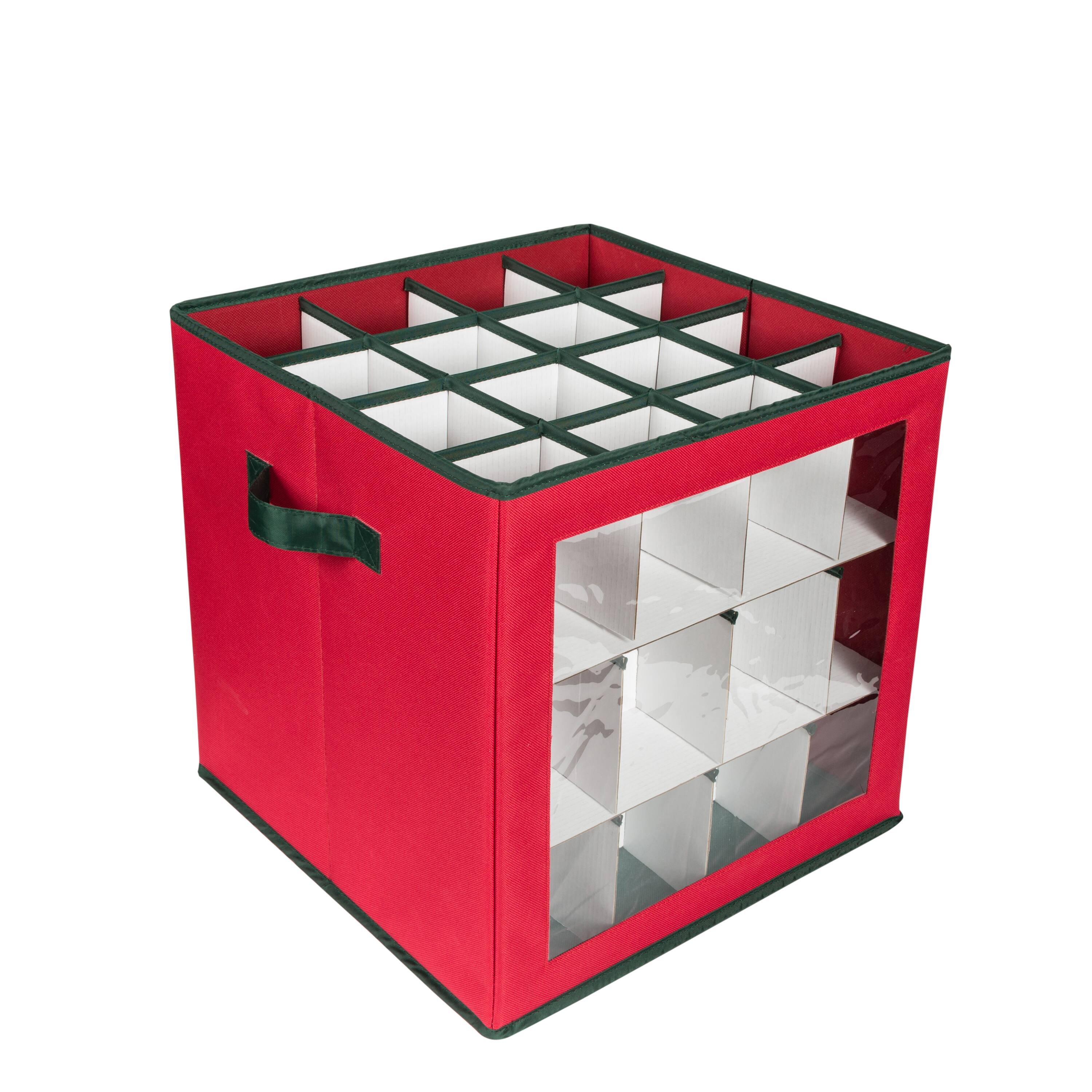 Honey Can Do Red 48ct. Ornament Cube