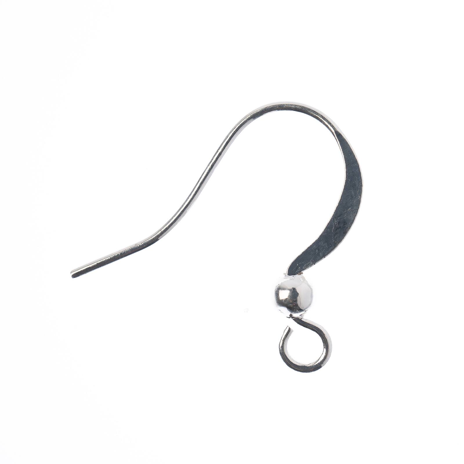 John Bead Must Have Findings 18mm Earwire with Bead, 60ct.