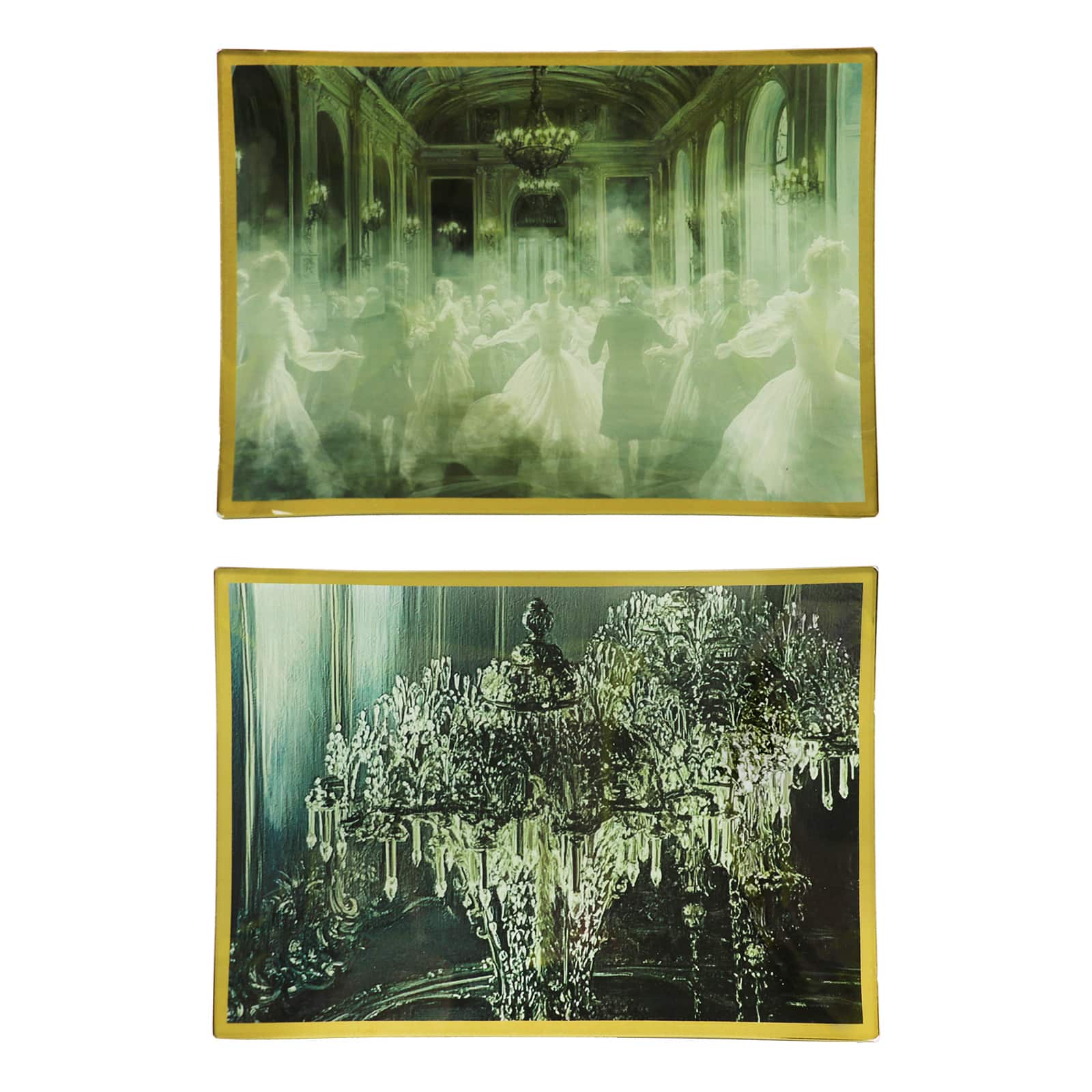 Assorted 8.5" Ethereal Halloween Glass Tray, 1pc. by Ashland®