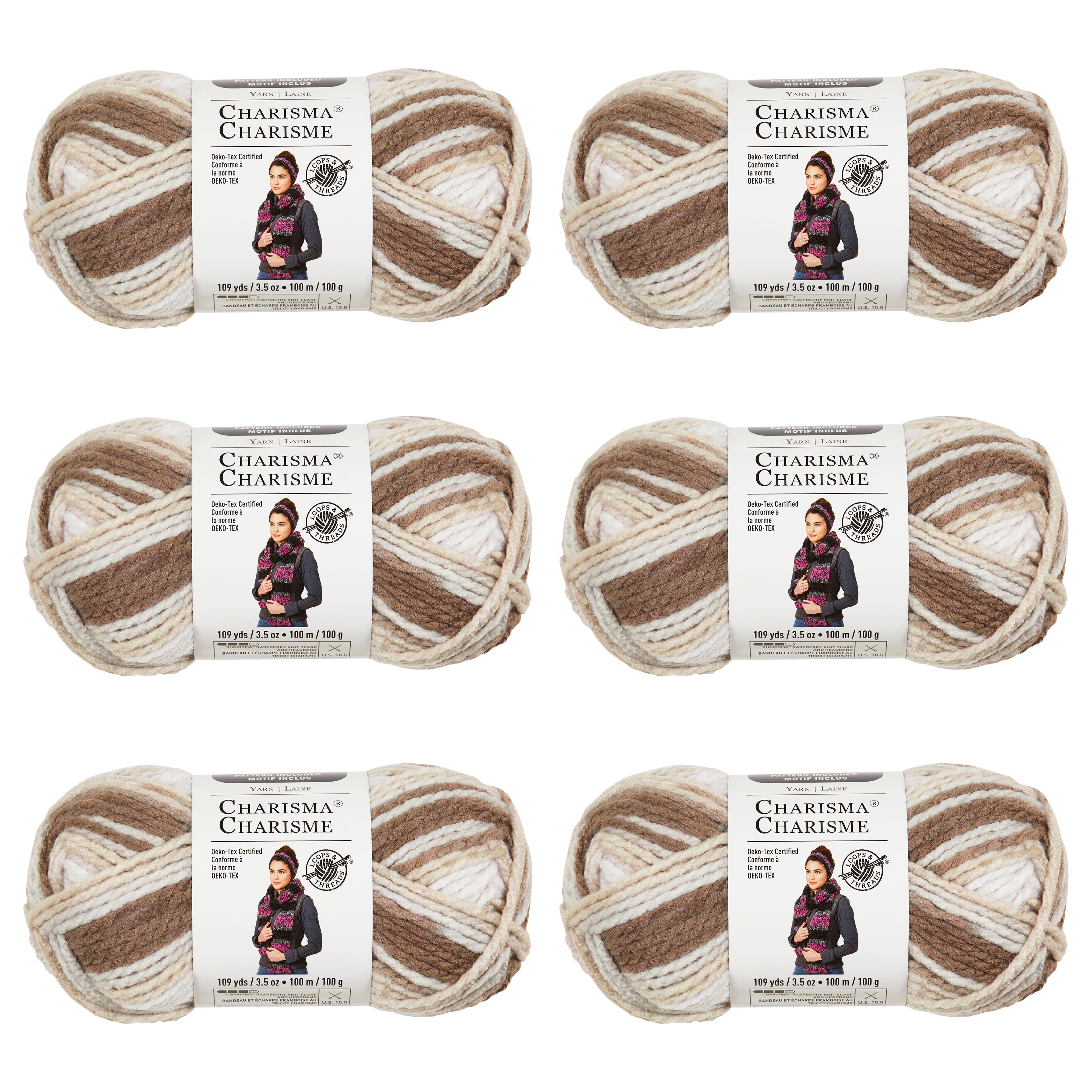 6 Pack: Charisma&#xAE; Yarn by Loops &#x26; Threads&#xAE;