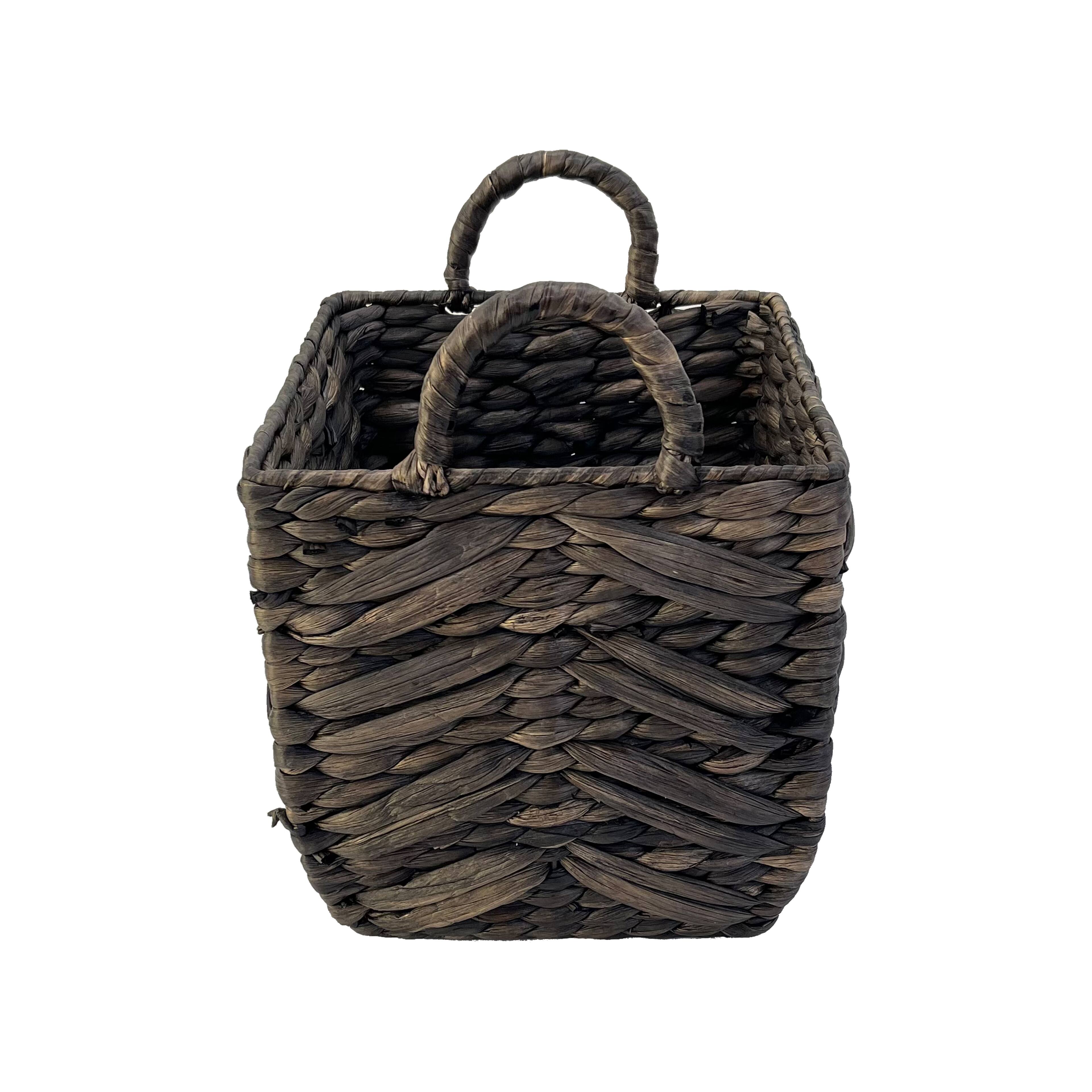 Panier moyen en jacinthe d&#x2019;eau gris fonc&#xE9; d&#x2019;Ashland