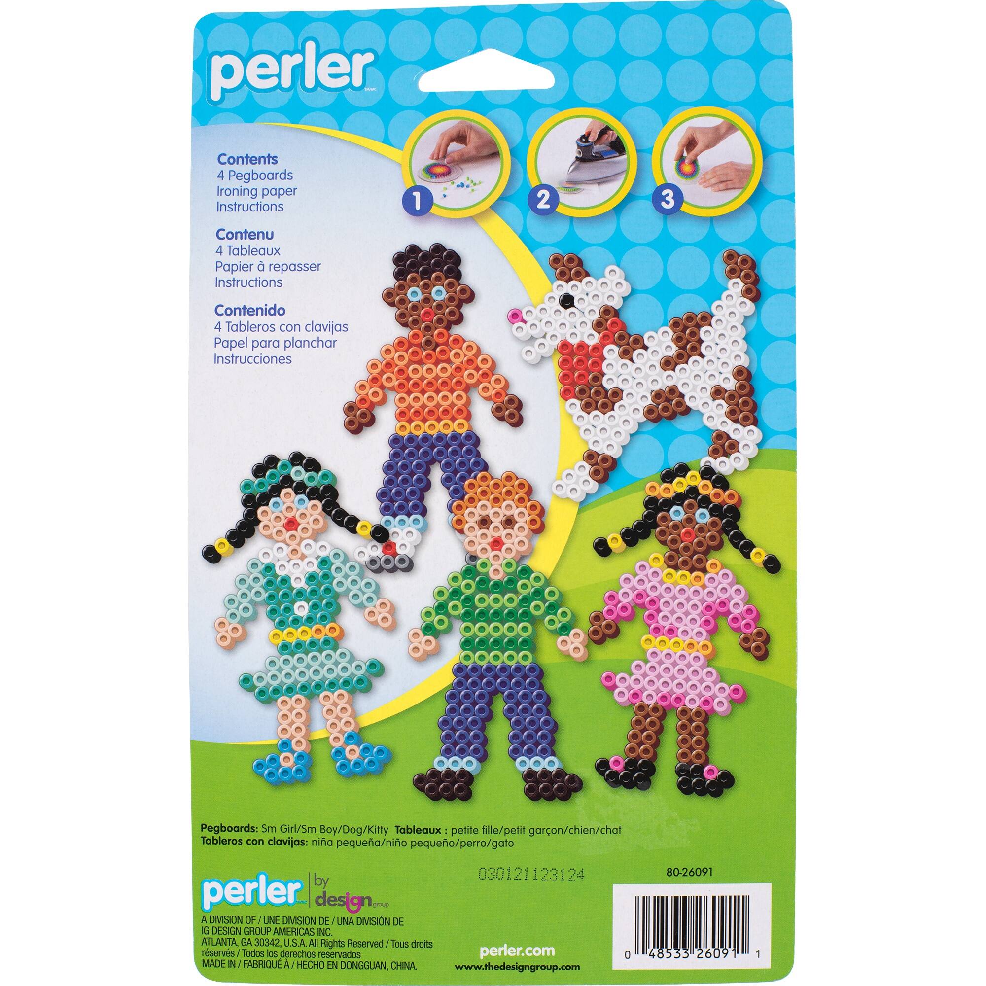 Perler&#xAE; Fun Fusion Family Pegboards