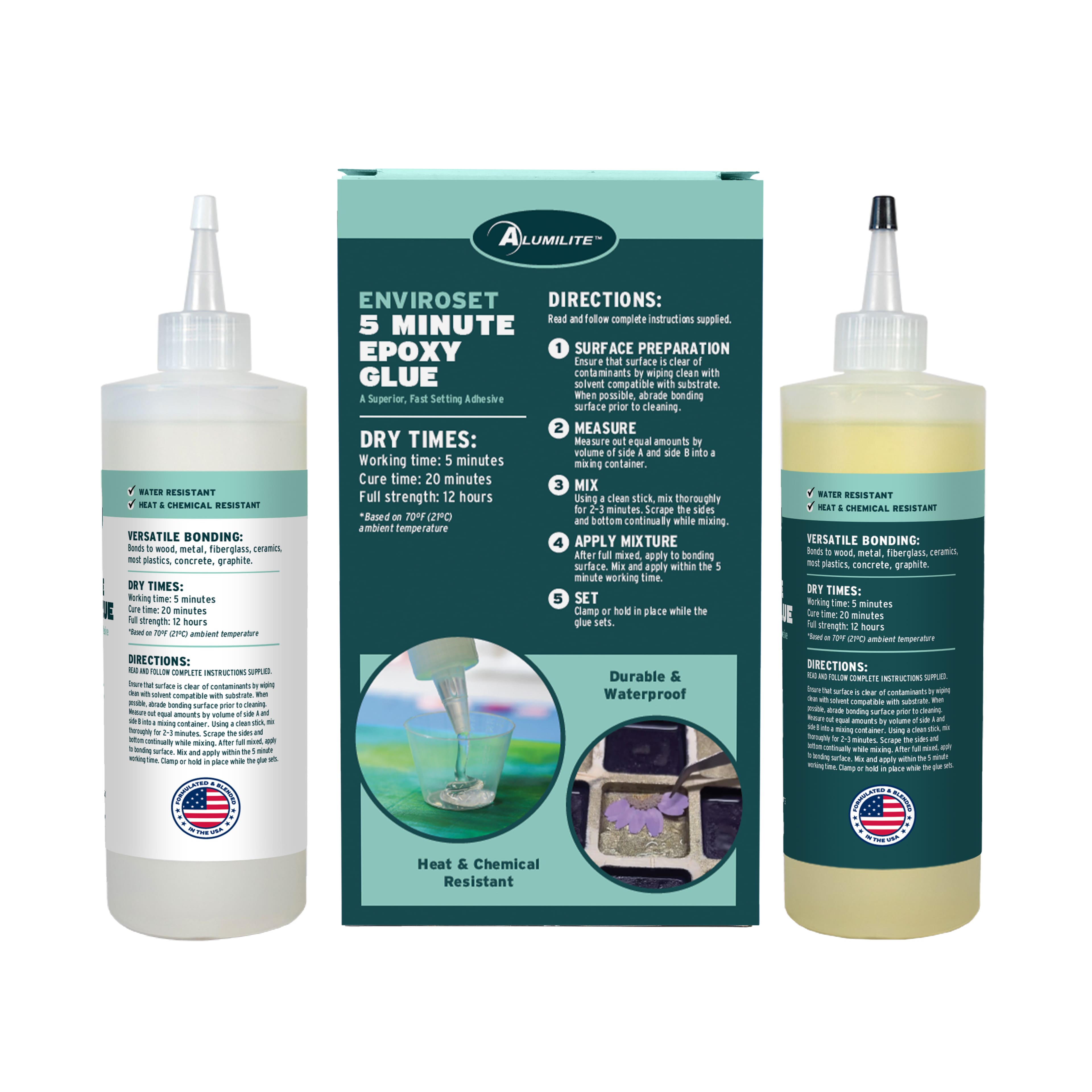 Alumilite™ 16oz. Enviroset 5 Minute Epoxy Glue