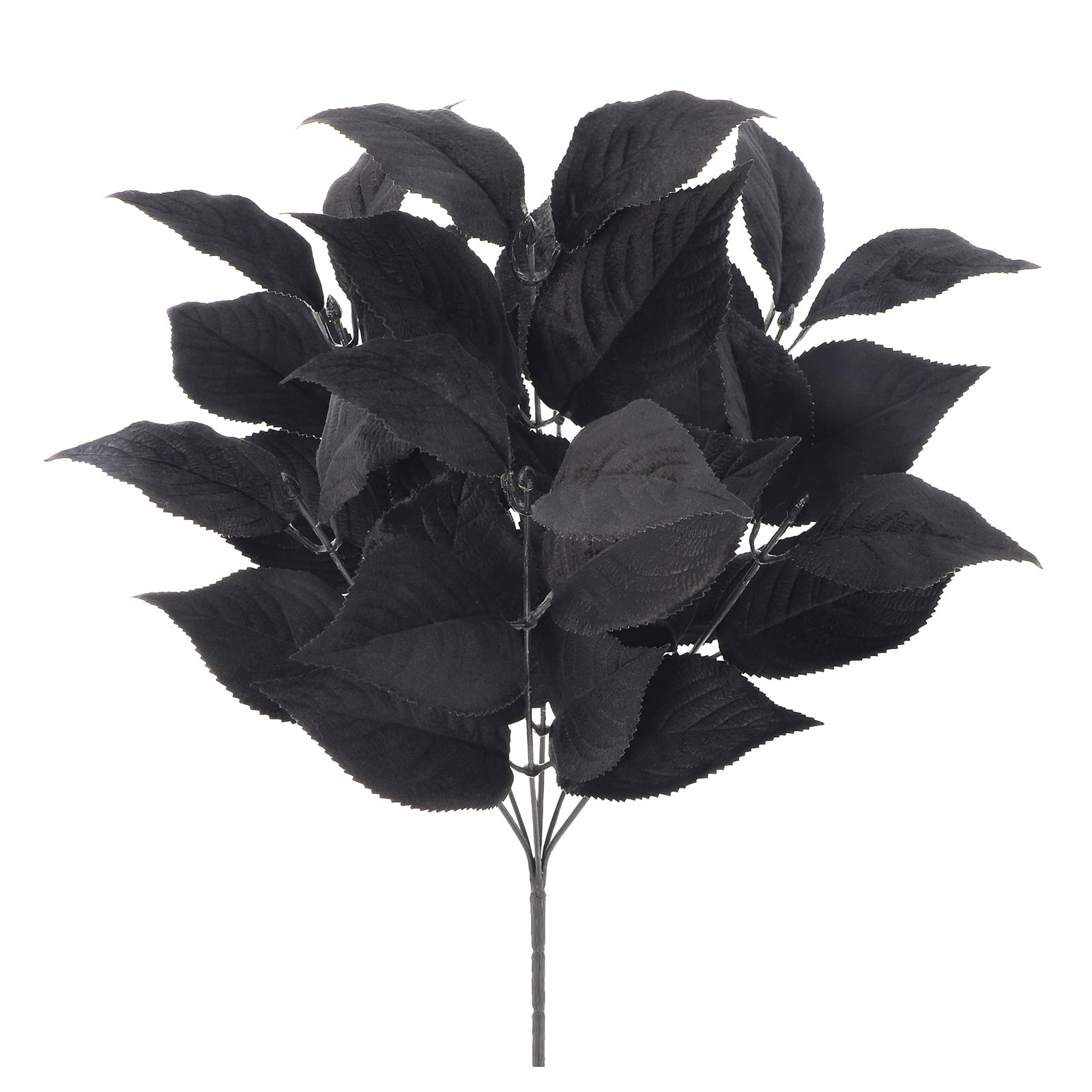 18&#x22; Black Leaf Halloween Bush by Ashland&#xAE;