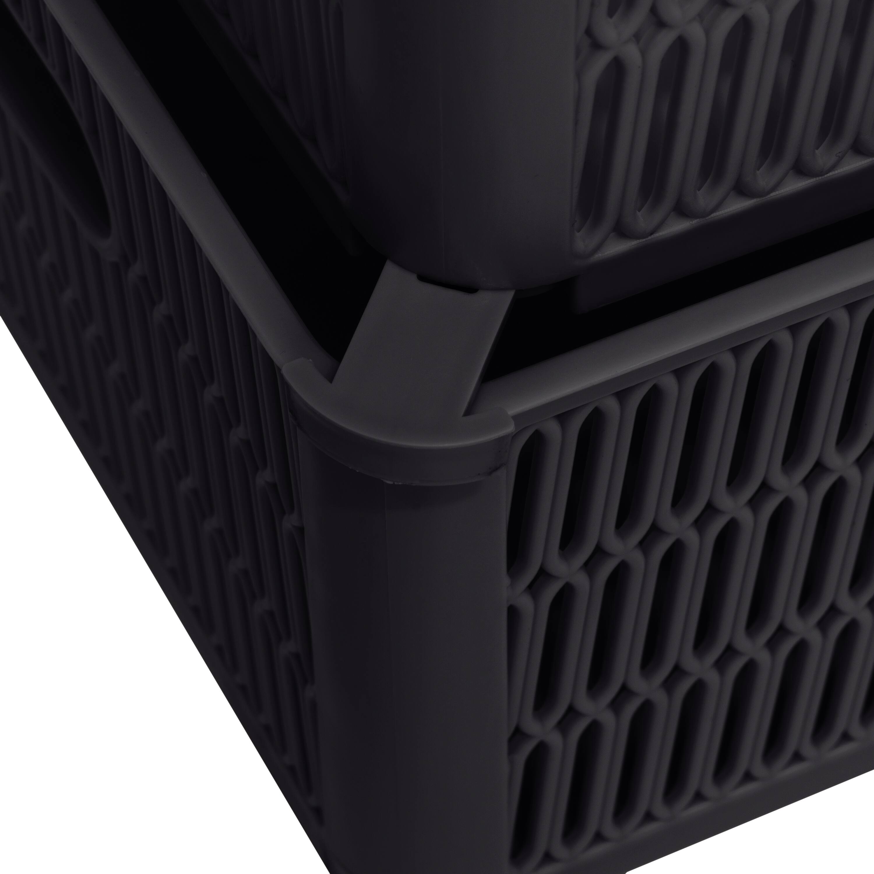 Simplify Slide Stack It Storage Tote Baskets, 2ct.