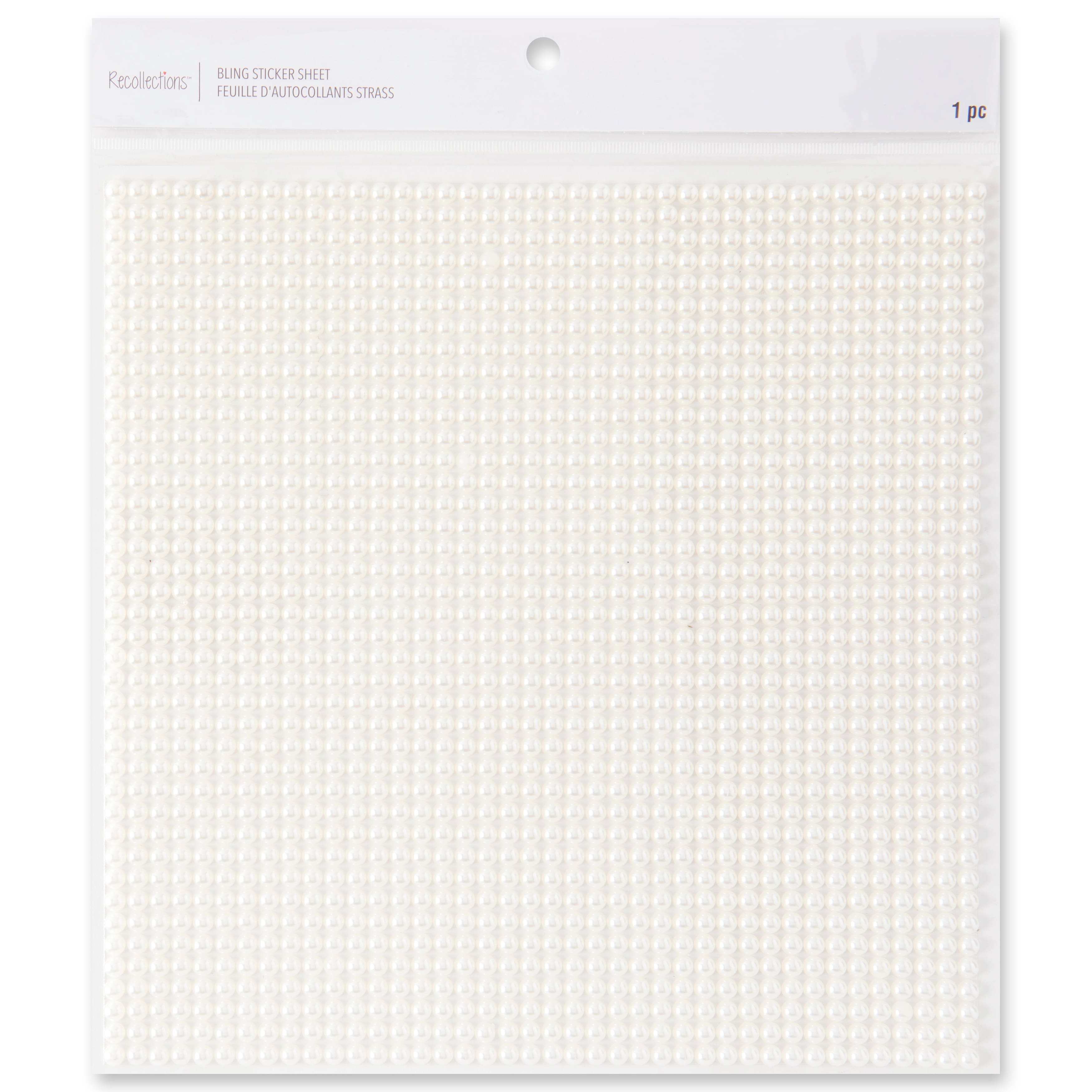 12 Pack: Pearl Bling Sticker by Recollections™