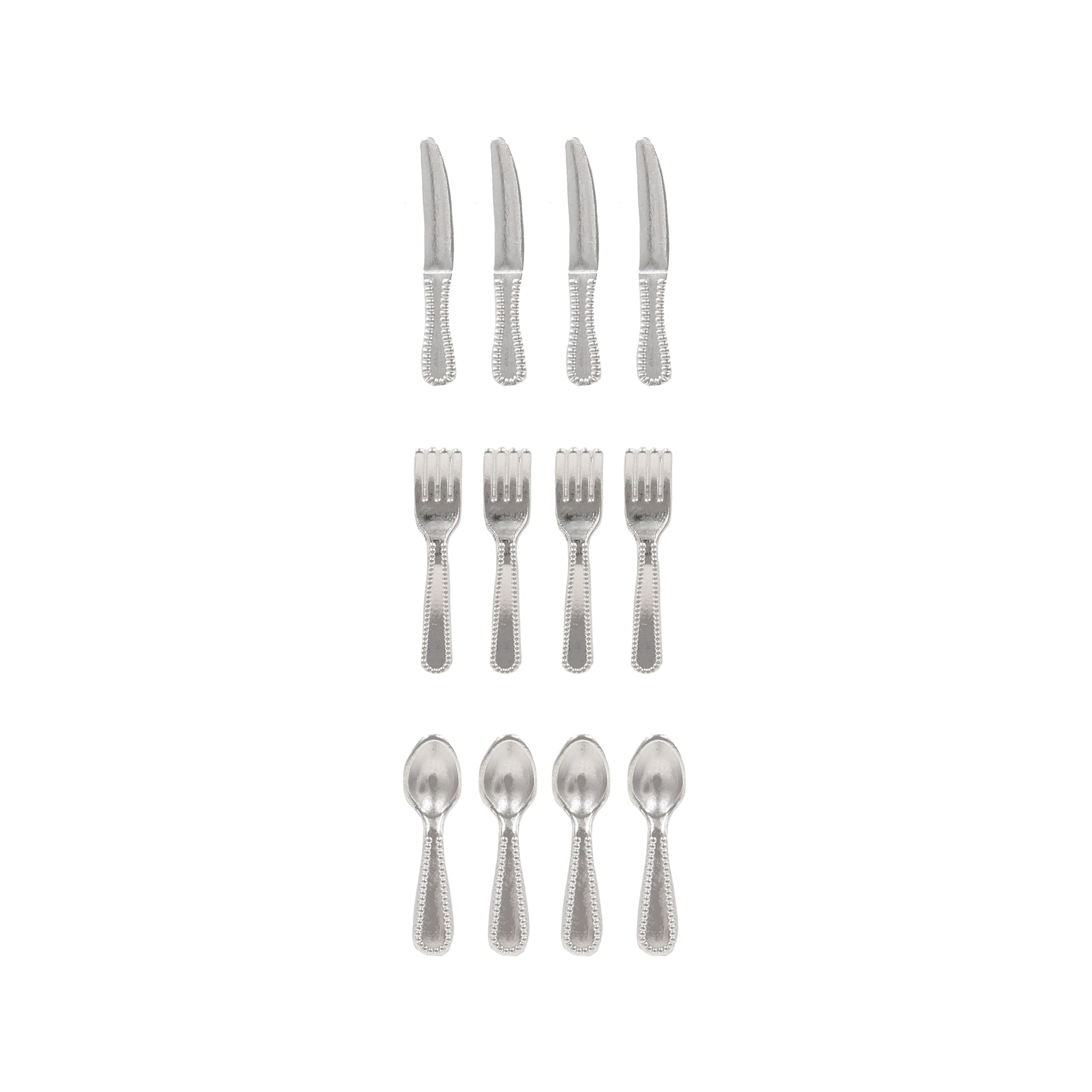 Mini Silver Utensil Set by Make Market®