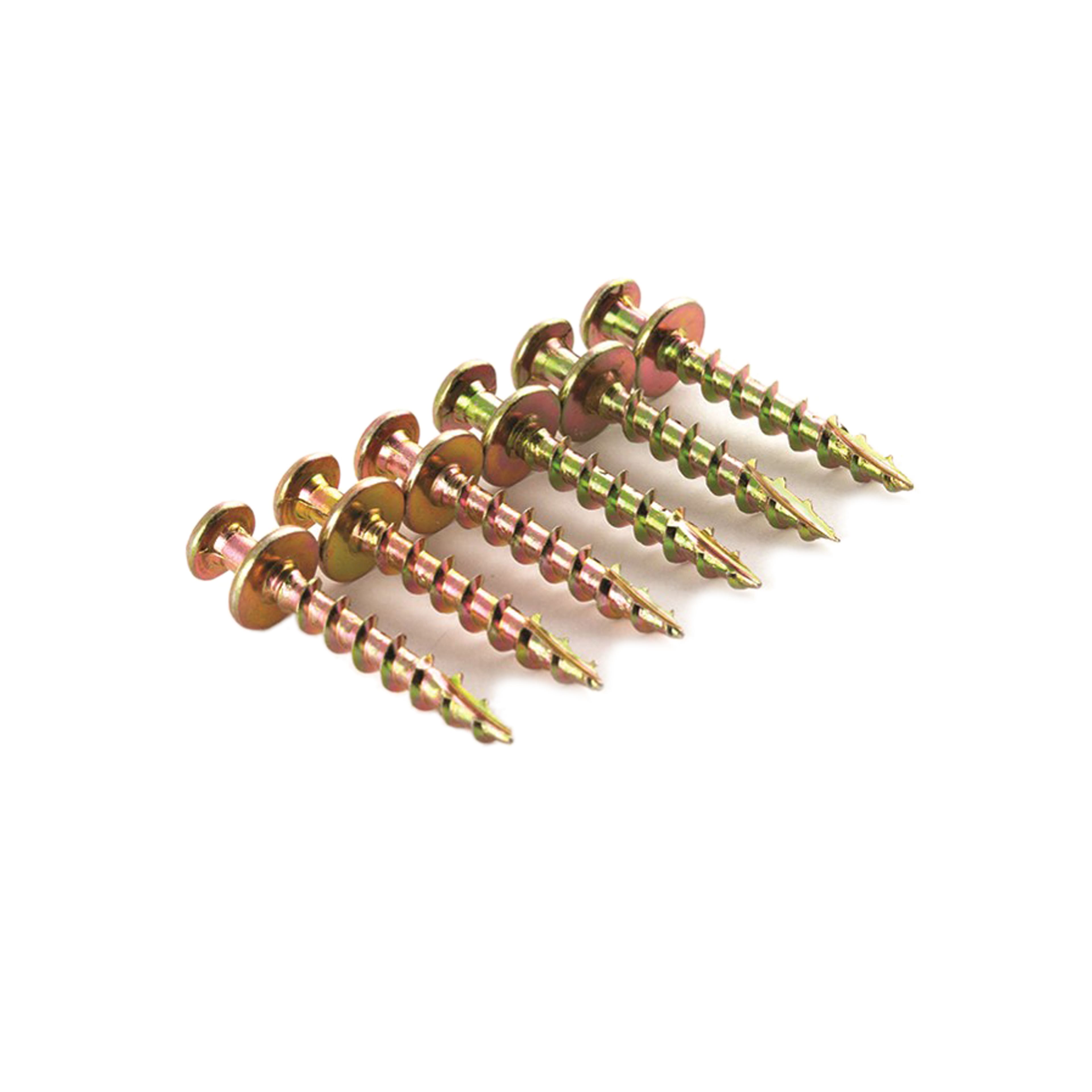 12 Packs: 6 ct. (72 total) 1" Gold Double-Headed Screws by Studio Décor®