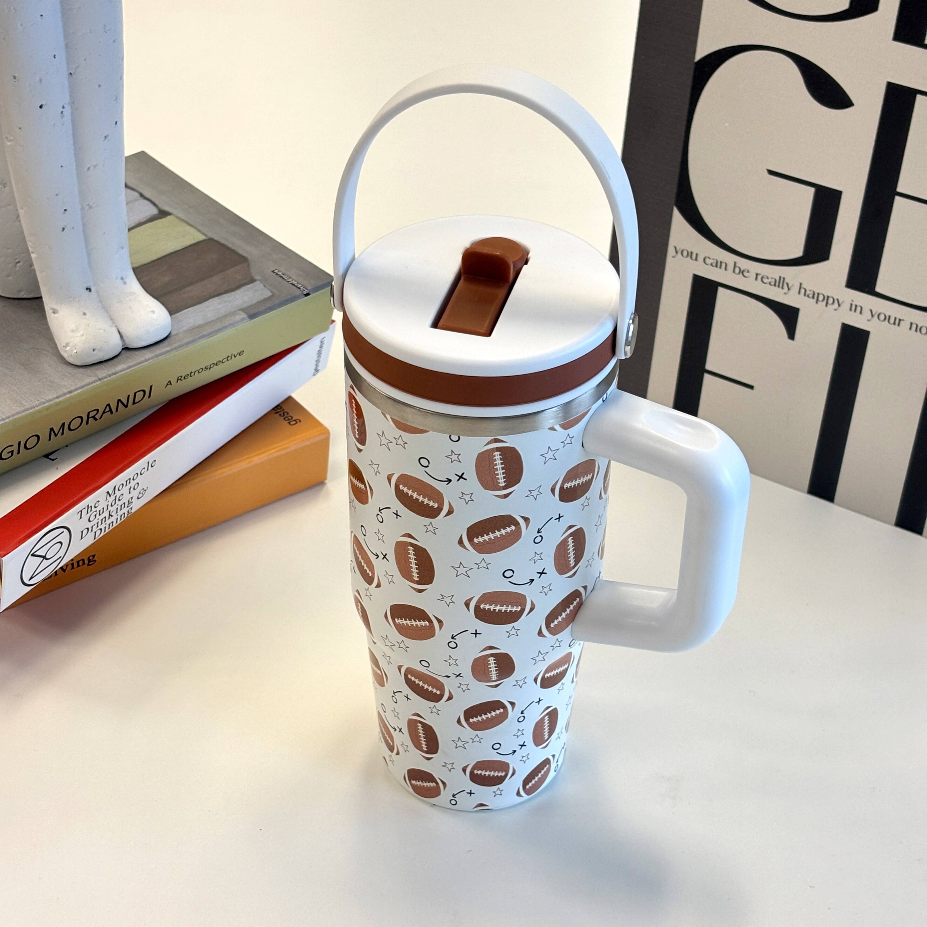 20oz. Football Stainless Steel Insulated Tumbler by Ashland&#xAE;