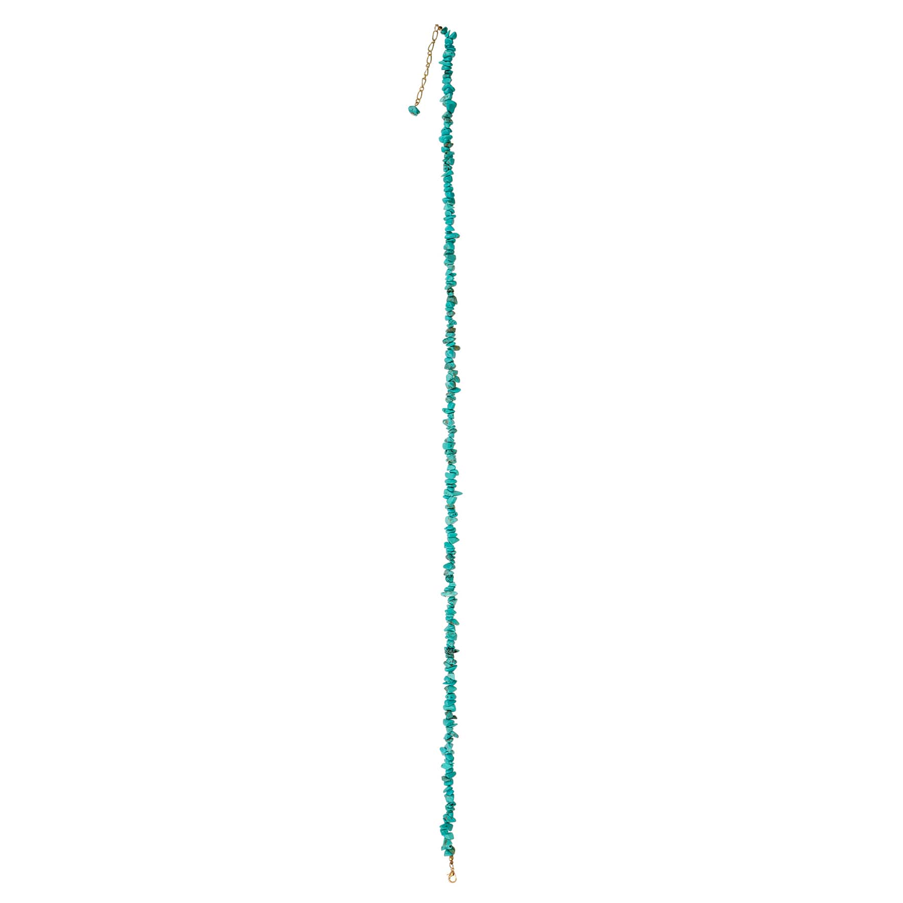 23.5&#x22; Faux Turquoise Nugget Cowboy Hat Chain by Make Market&#xAE;