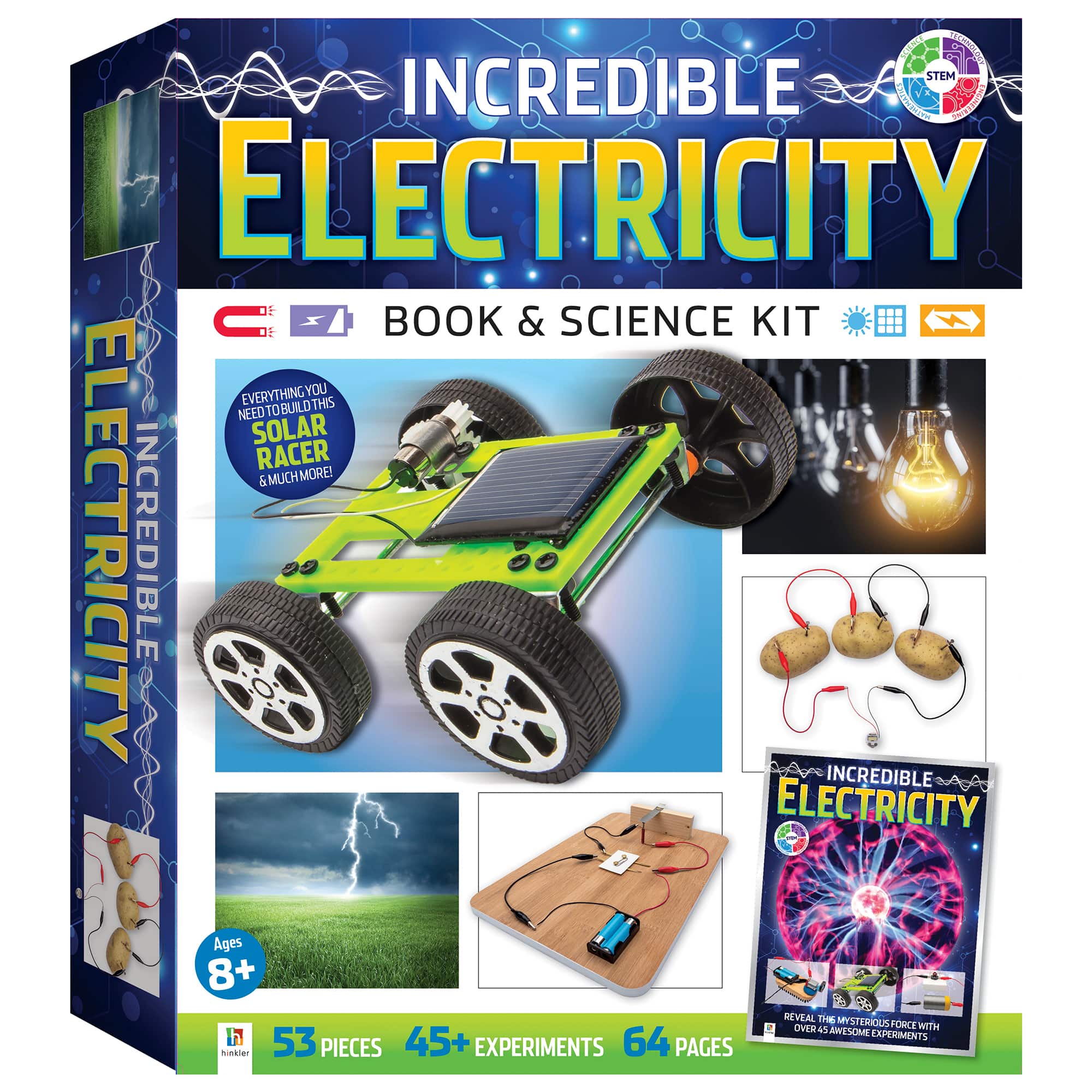 Hinkler Curious Universe&#x2122; Incredible Electricity Book &#x26; Science Kit