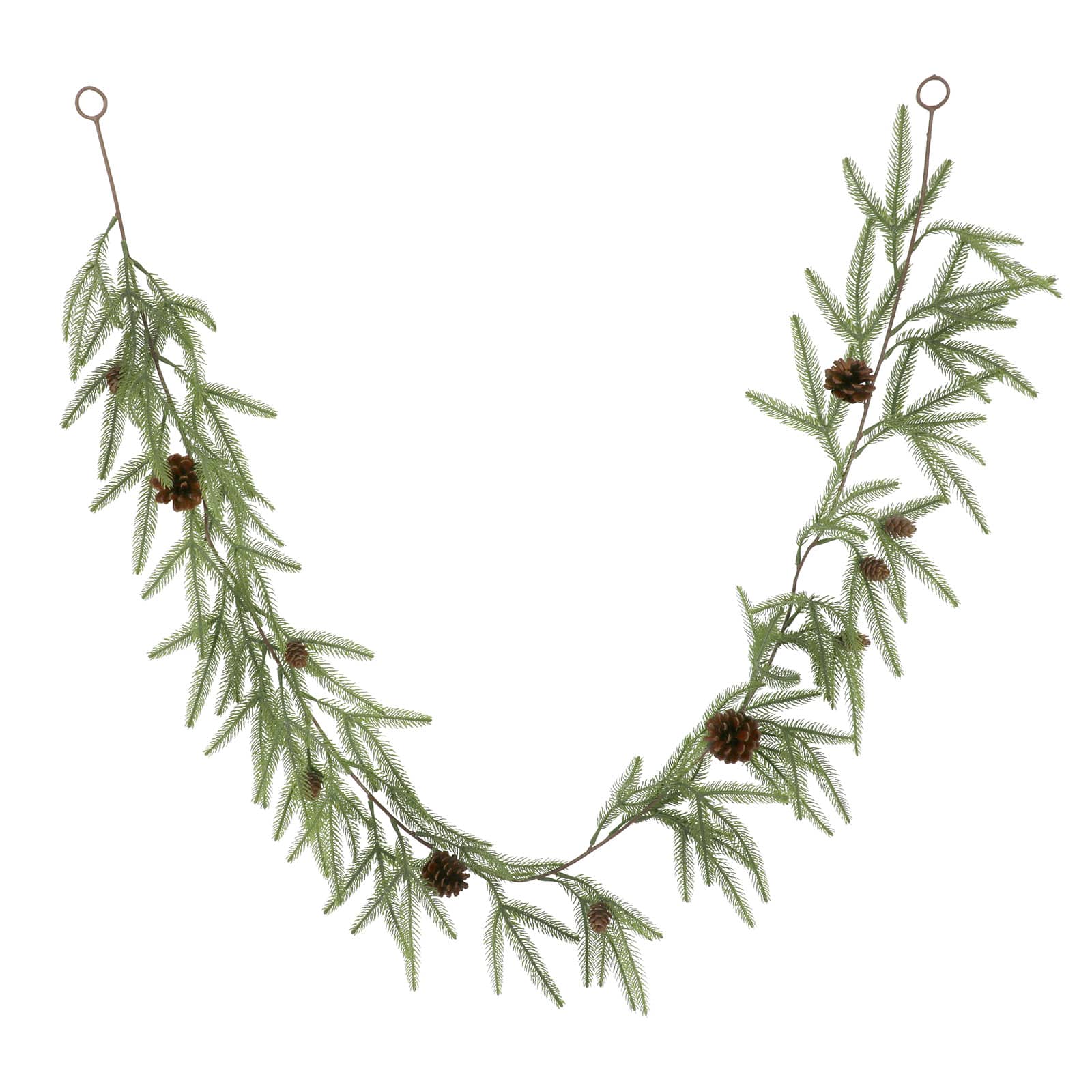 6ft. Green Soft Pine &#x26; Pinecone Garland by Ashland&#xAE;