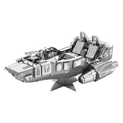 Metal Earth® Star Wars™ First Order Snowspeeder™ 3D Metal Model Kit By Fascinations in Silver | 1.5" x 3.5" x 2" | Michaels®