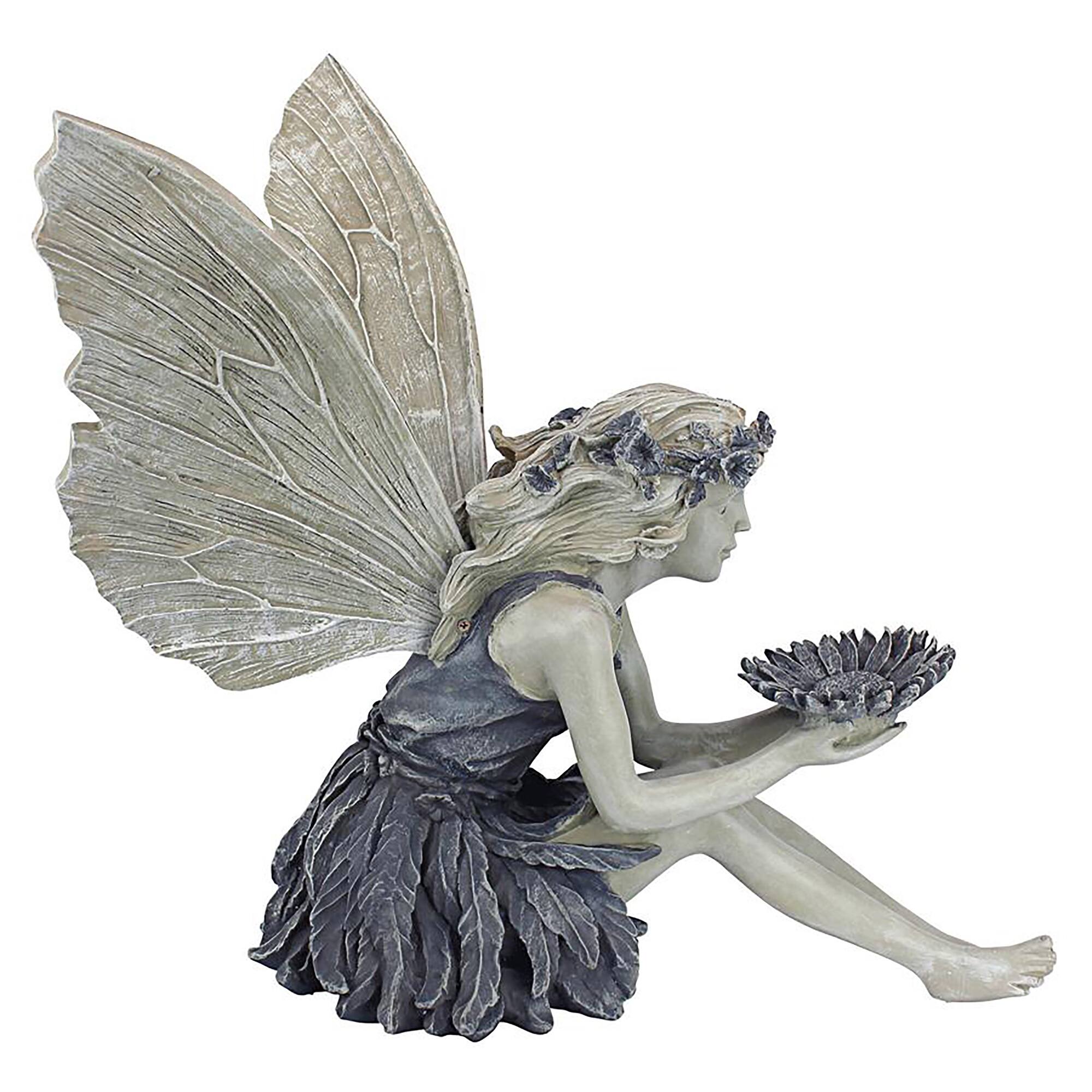 Design Toscano 19.5&#x22; The Sunflower Fairy Statue