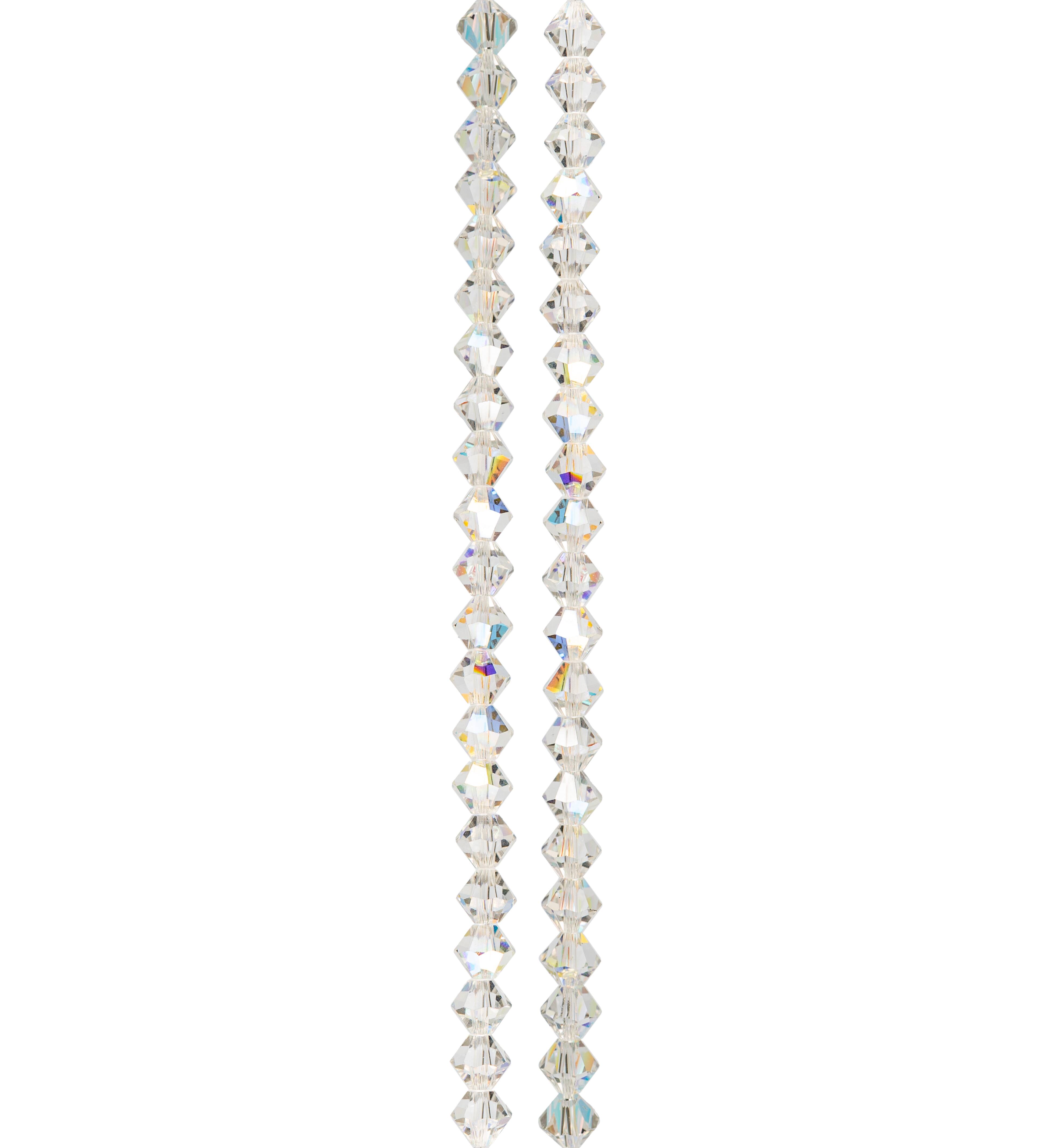 12 Pack: Preciosa Glass Crystal Bicone Beads, 6mm by Bead Landing™