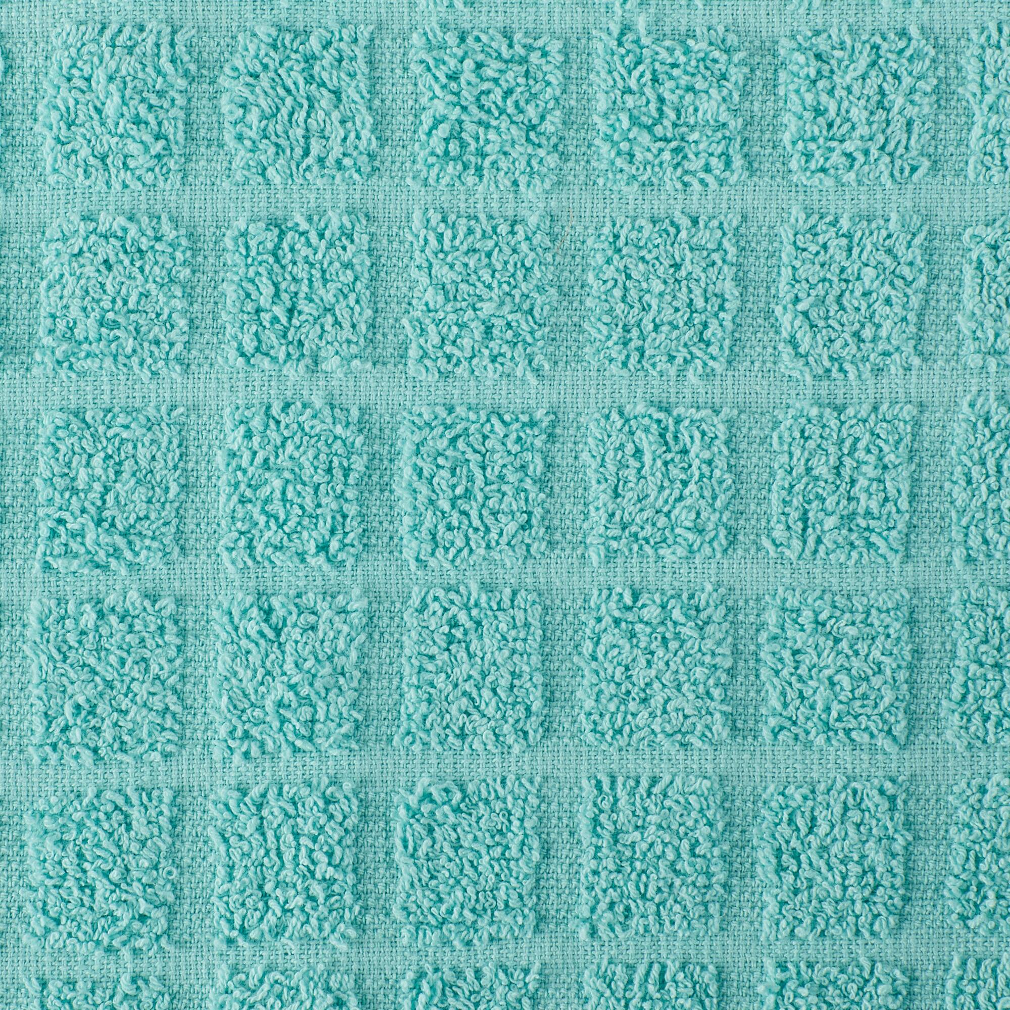 DII® Solid Windowpane Terry Dishcloth Set