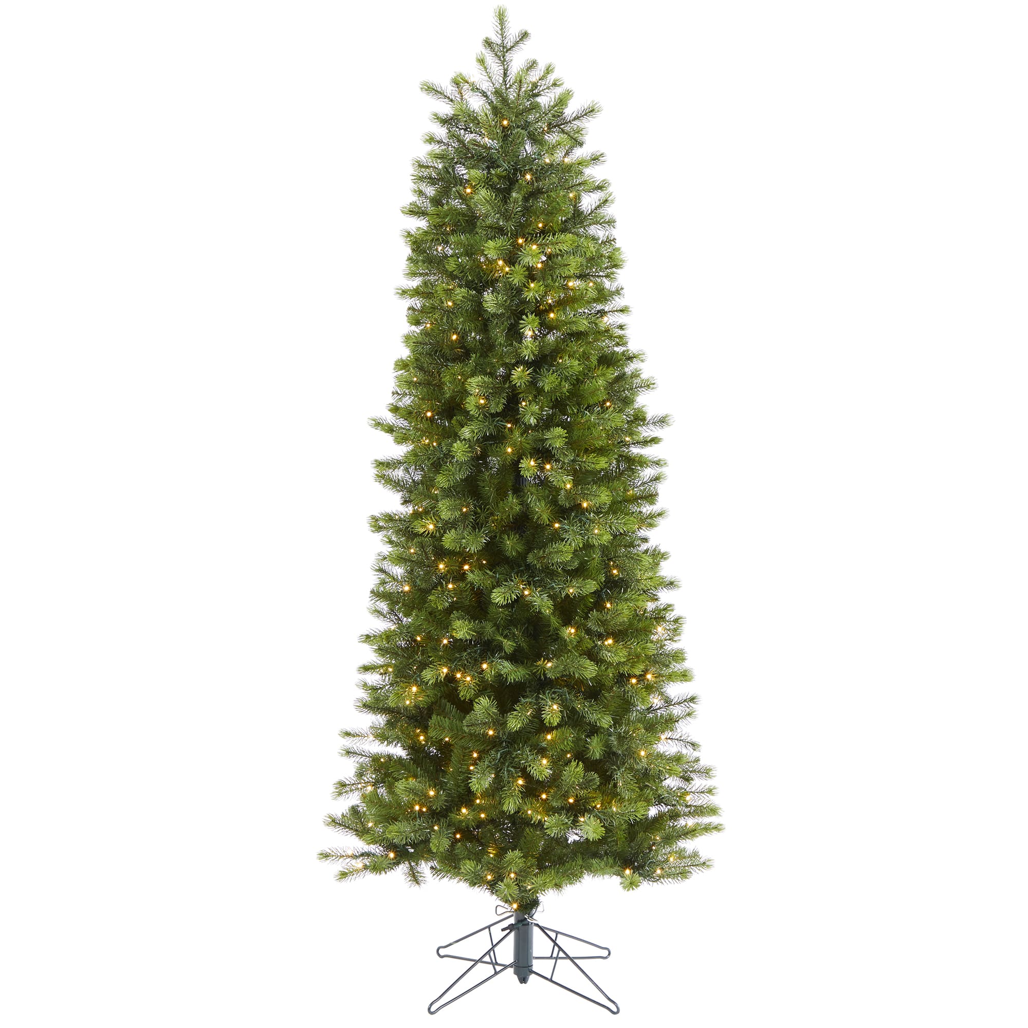 6.5ft. Pre-Lit Colorado Mountain Spruce Artificial Christmas Tree, Warm White LED Lights