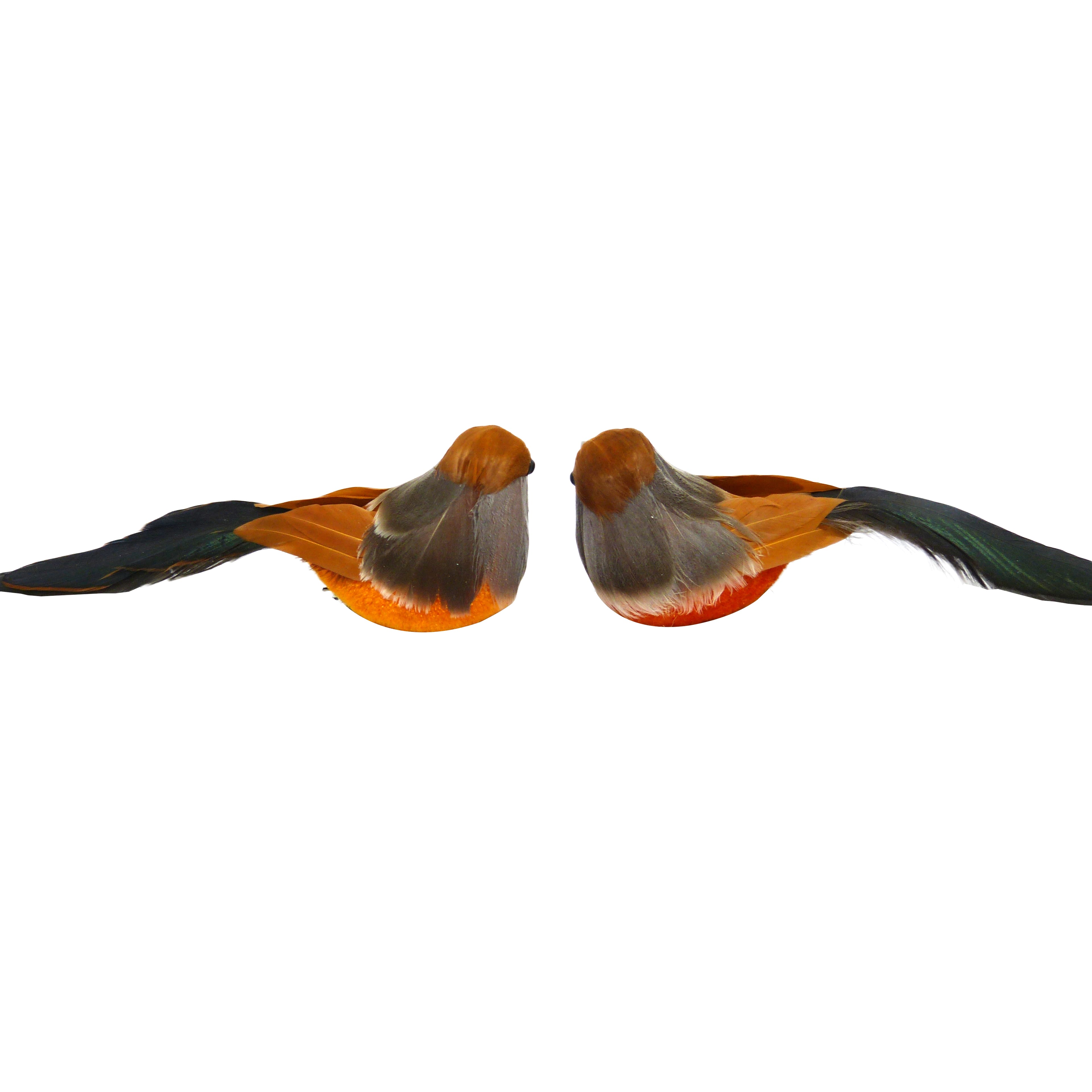 8.25&#x22; Orange Bird Decorations, 2ct. by Ashland&#xAE;