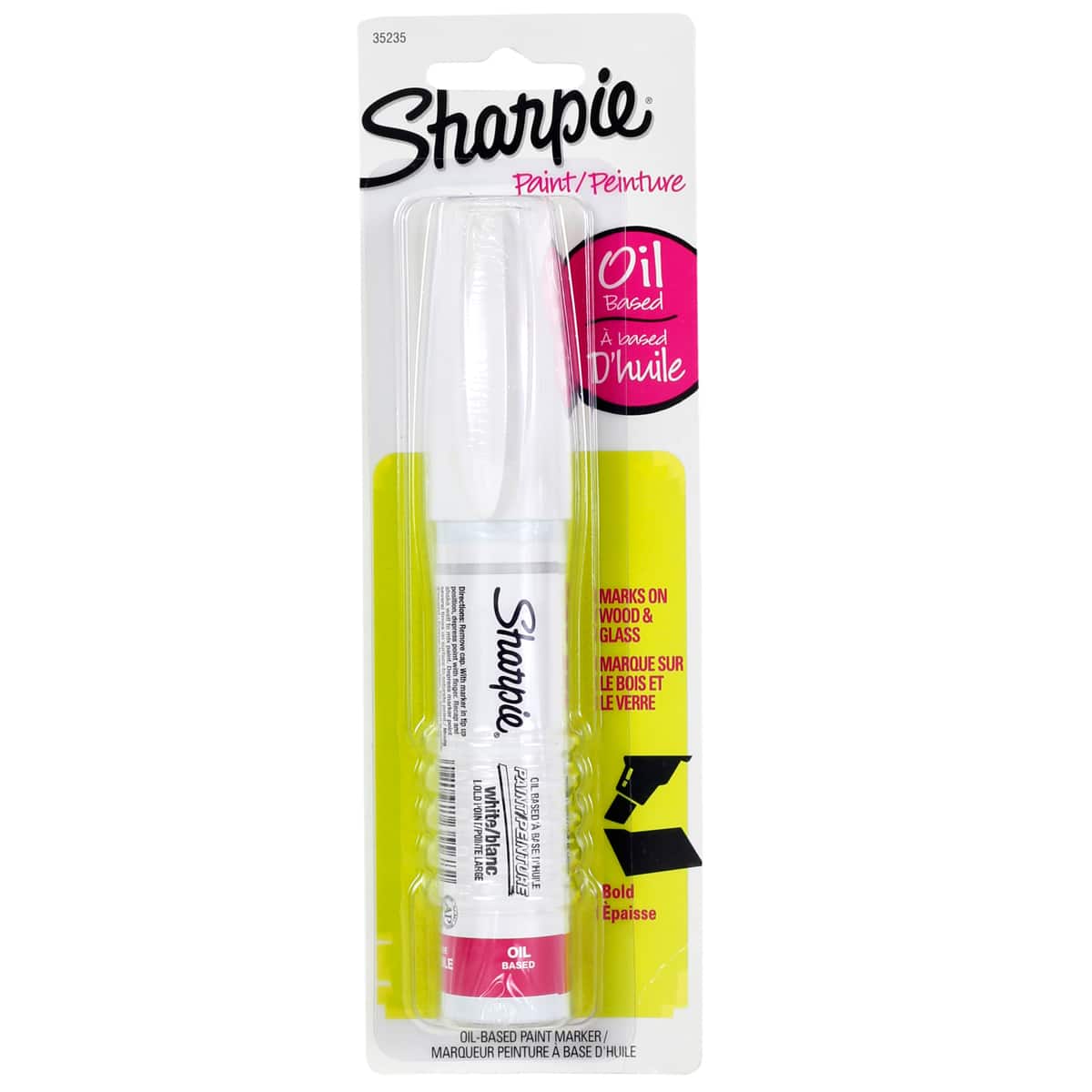 Sharpie&#xAE; Bold Point Oil-Based Paint Marker, White
