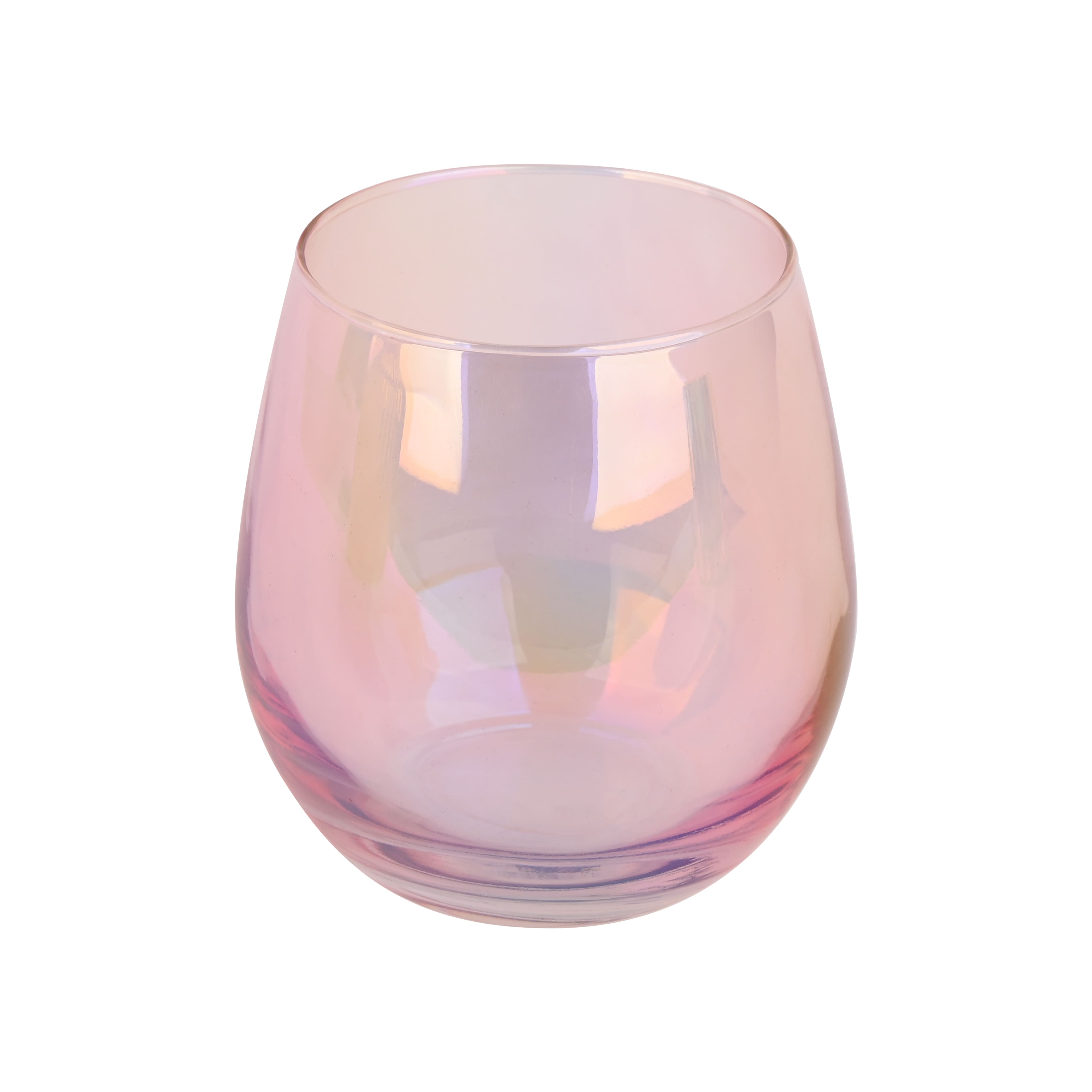 14oz. Iridescent Stemless Wine Glass by Ashland&#xAE;