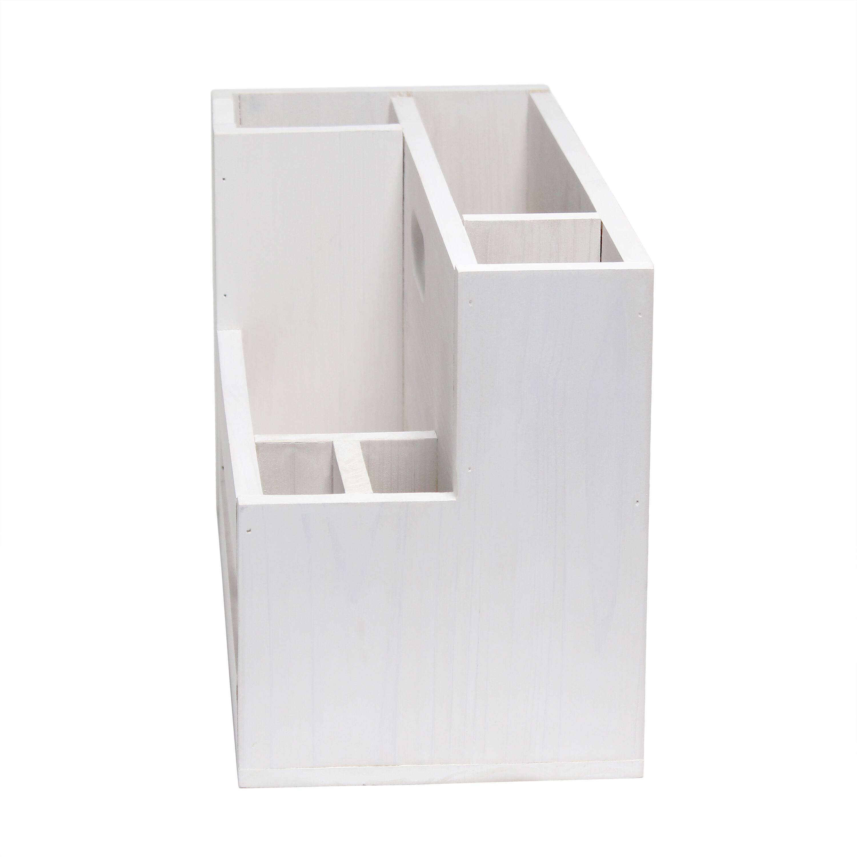 Elegant Designs Wood Caddy Organizer