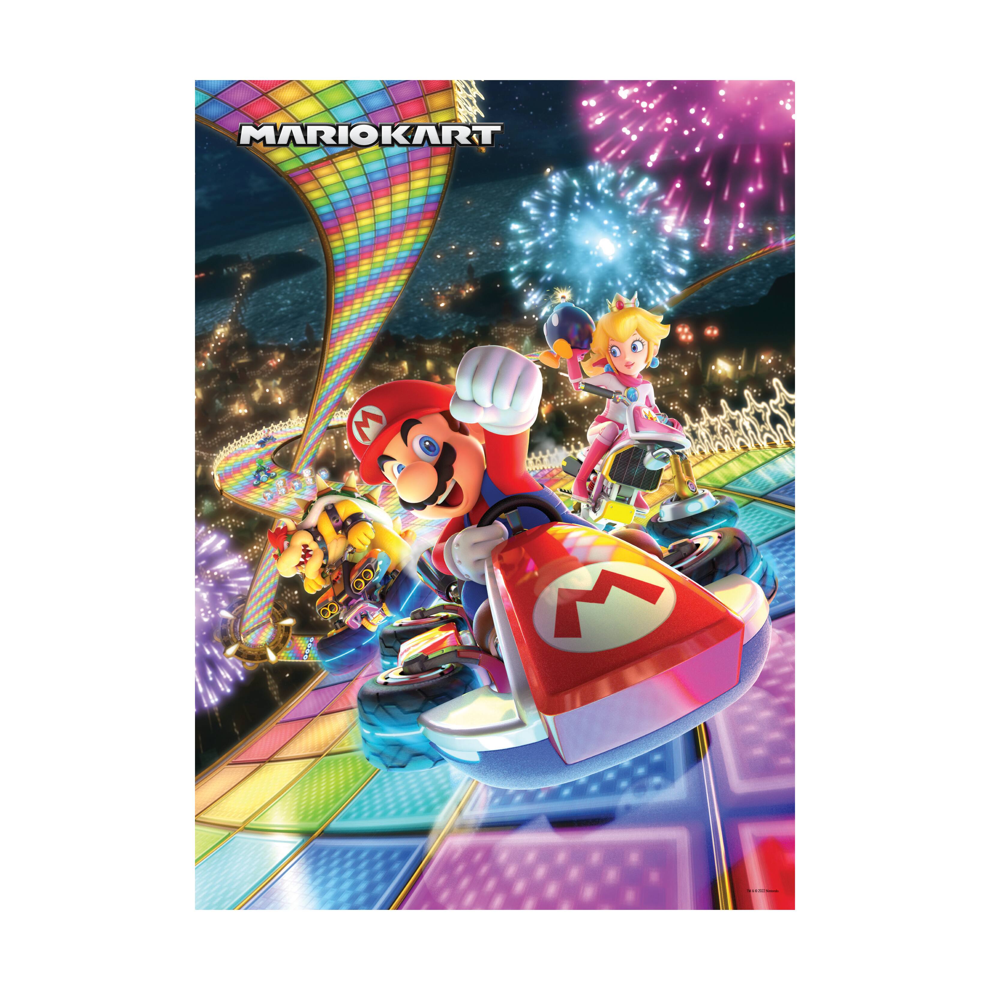 Nintendo Mario Kart Rainbow Road Puzzle: 1000 Pcs