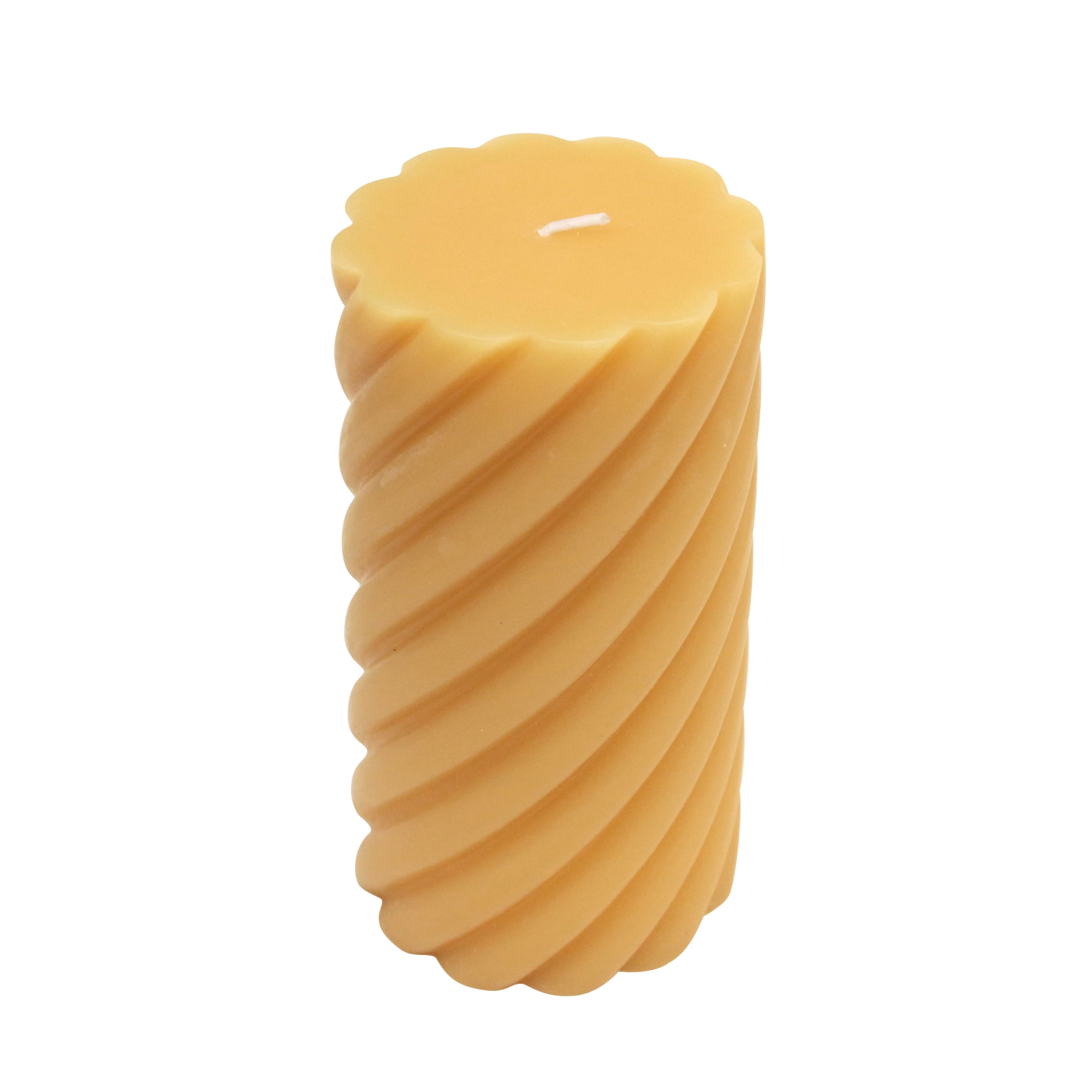 Lightly Fragranced Twist Pillar Candle by Ashland&#xAE;