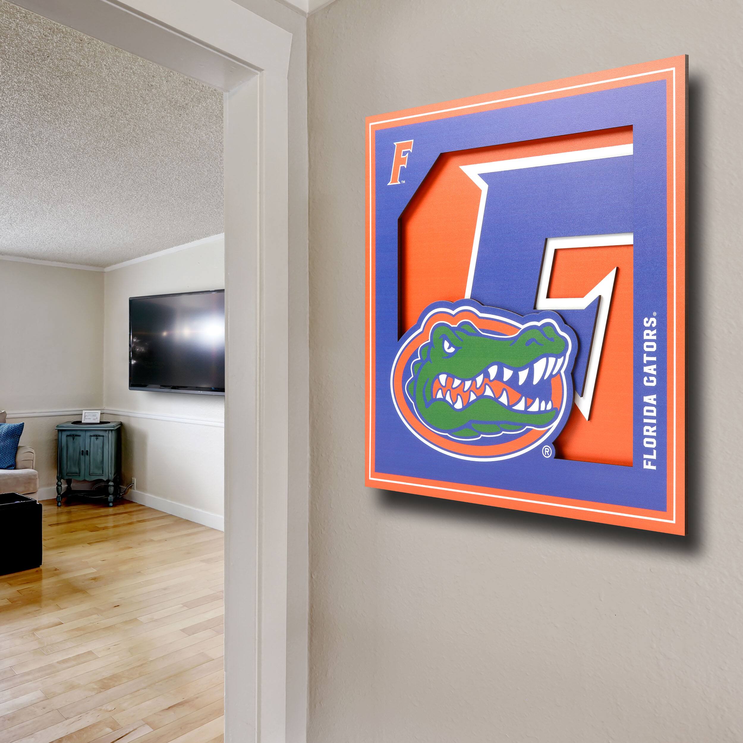 College 3D Logo Series Wall Art
