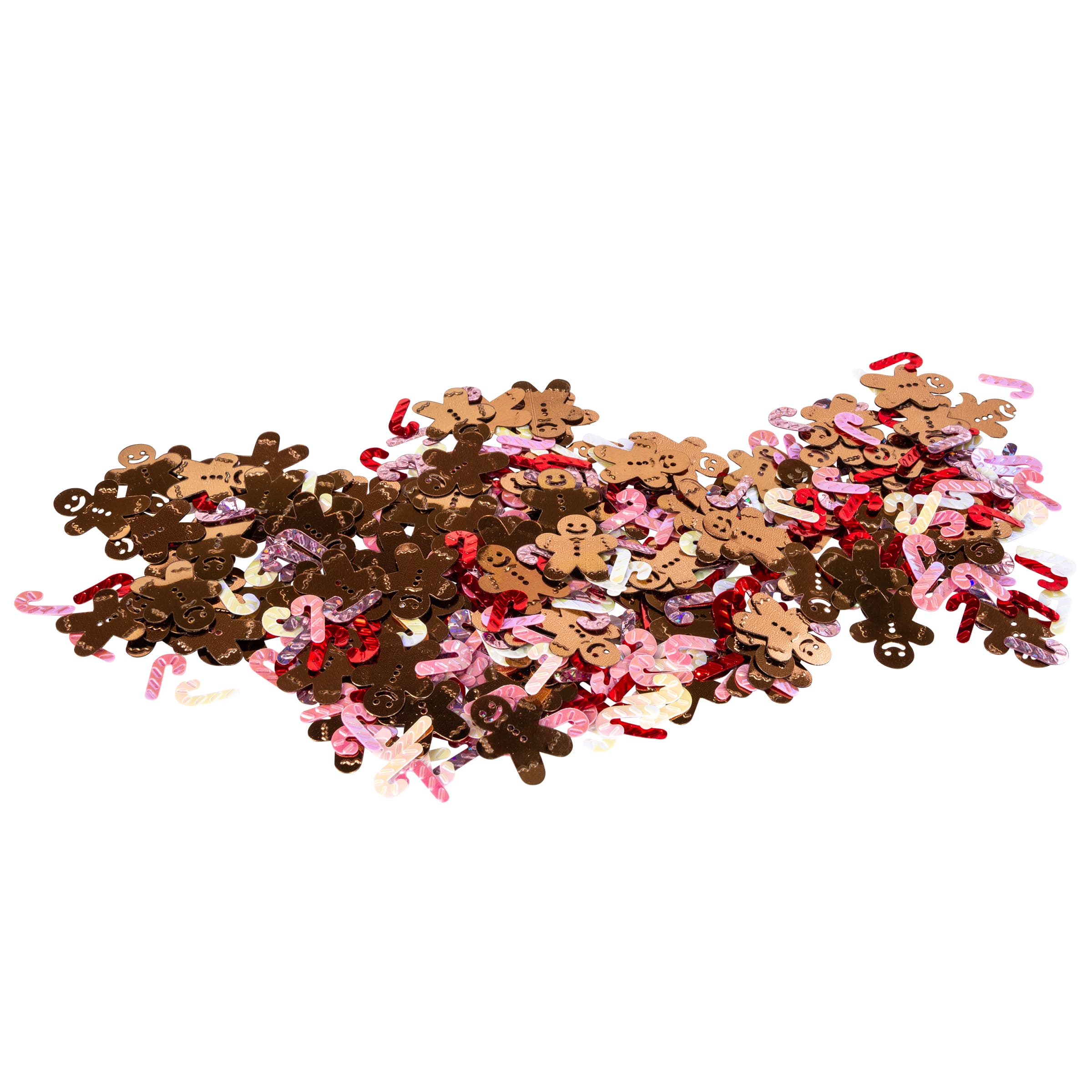 Gingerbread &#x26; Candy Cane Confetti Mix by Creatology&#x2122;