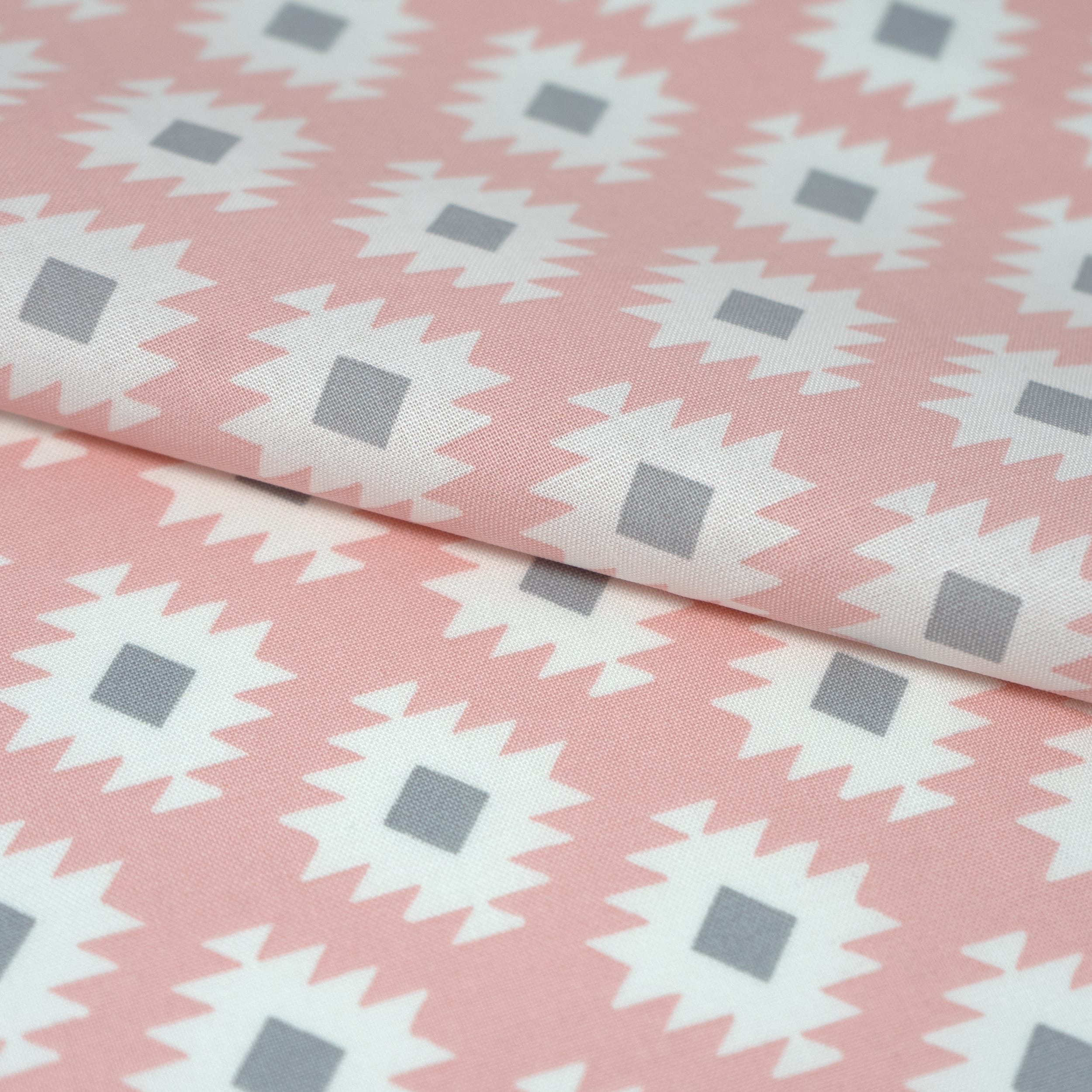 SINGER Pink Dimond Cotton Fabric