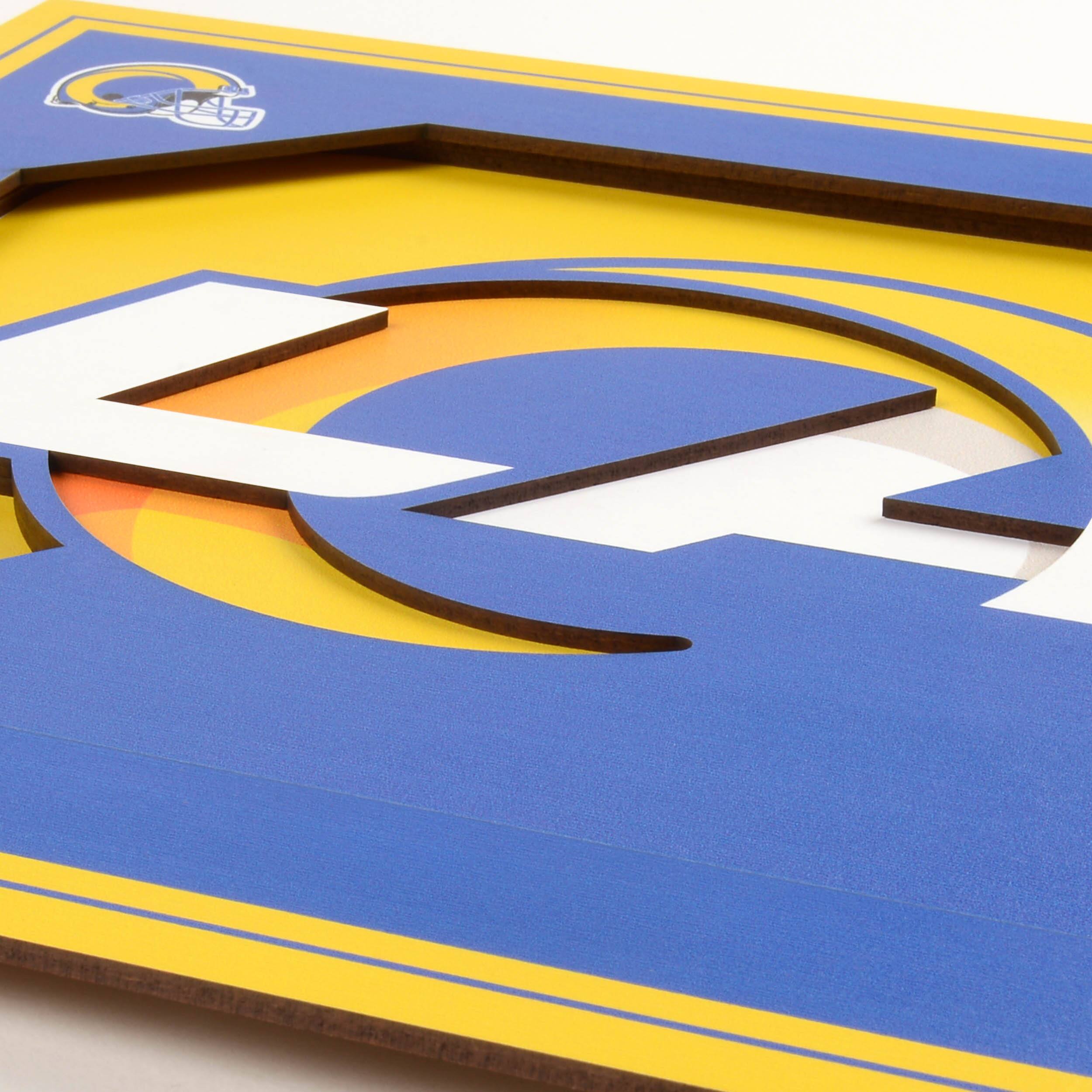 NFL 3D Logo Series Wall Art
