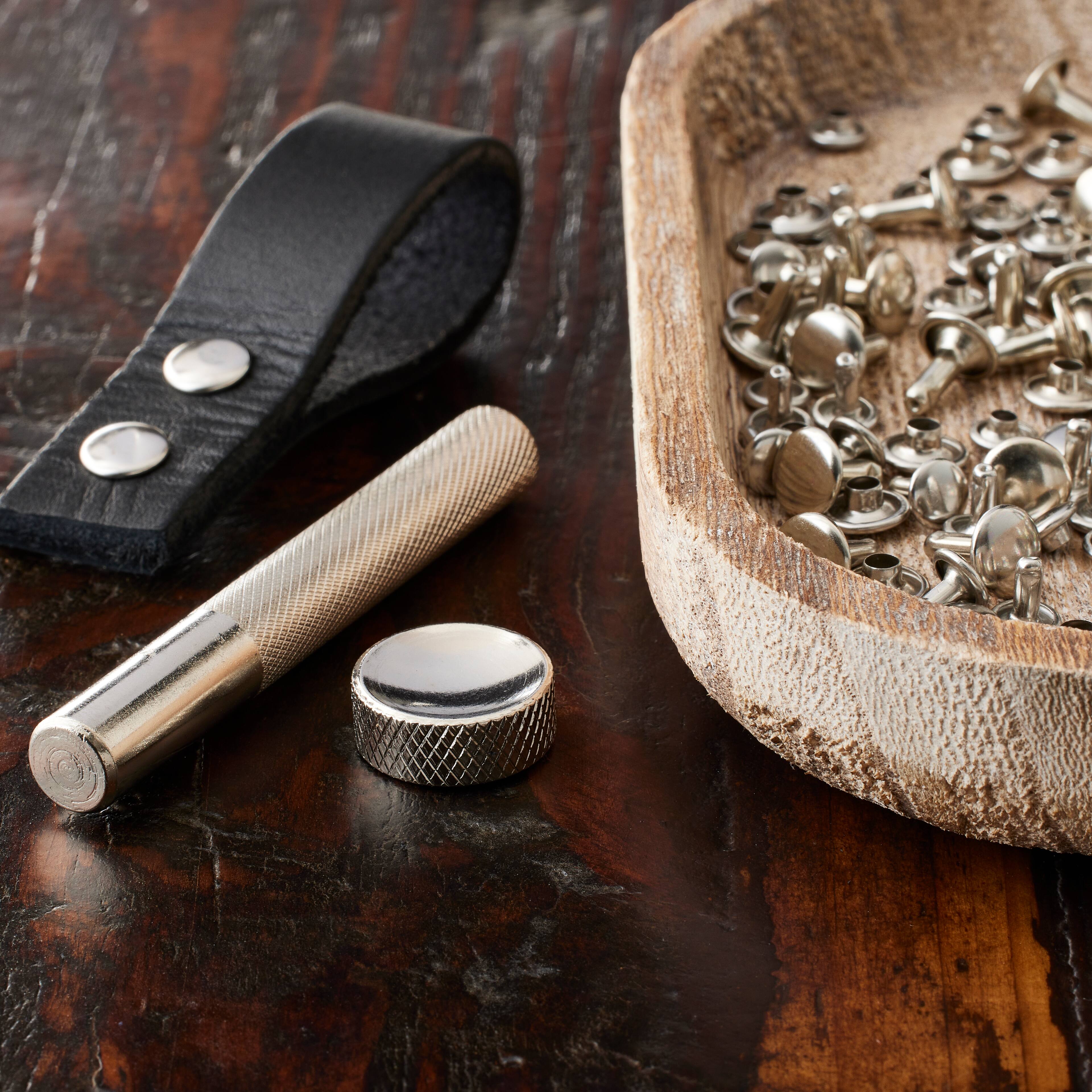 12 Pack: Rivets & Setter Kit by Make Market®