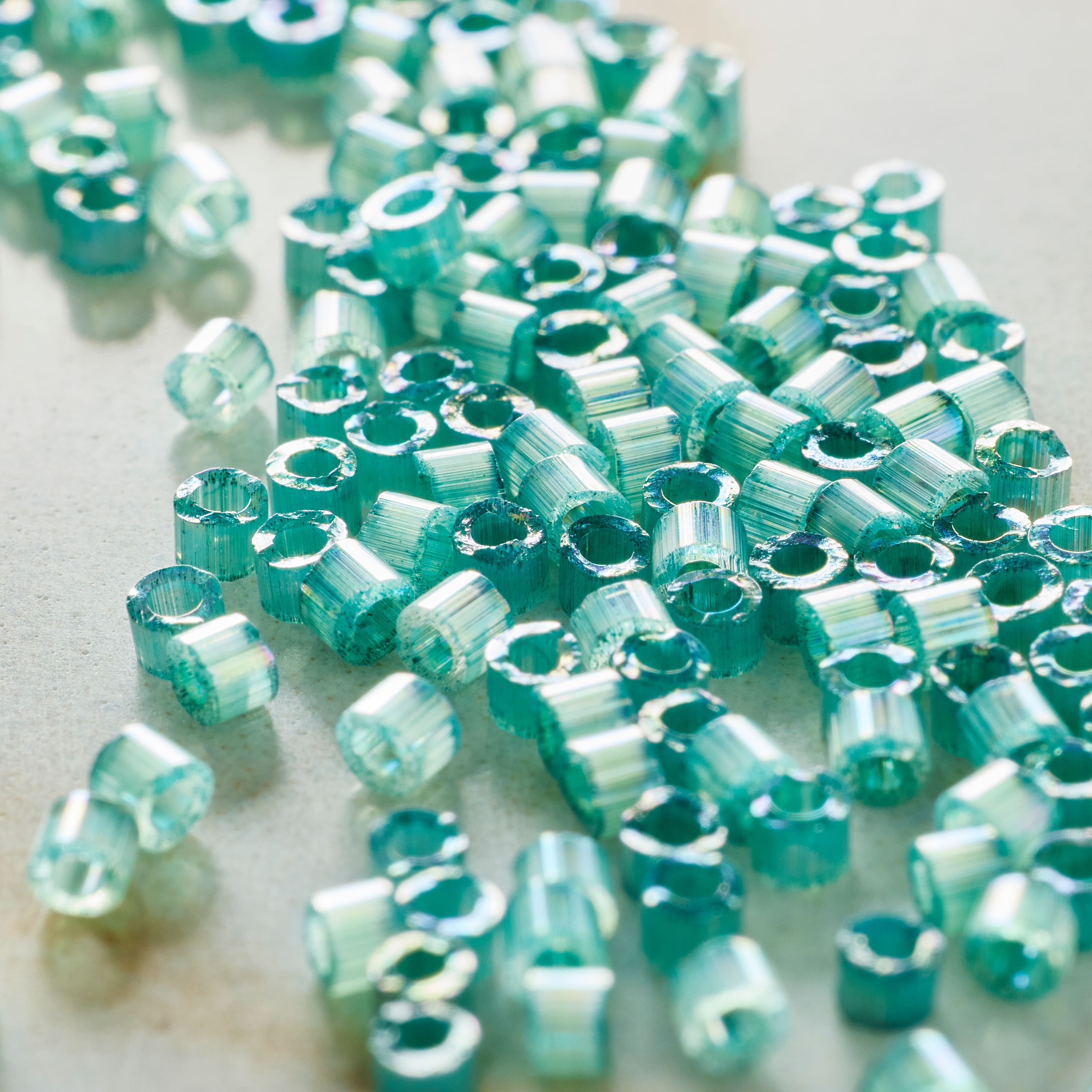 Miyuki Delica Glass Round Seed Beads, 11/0