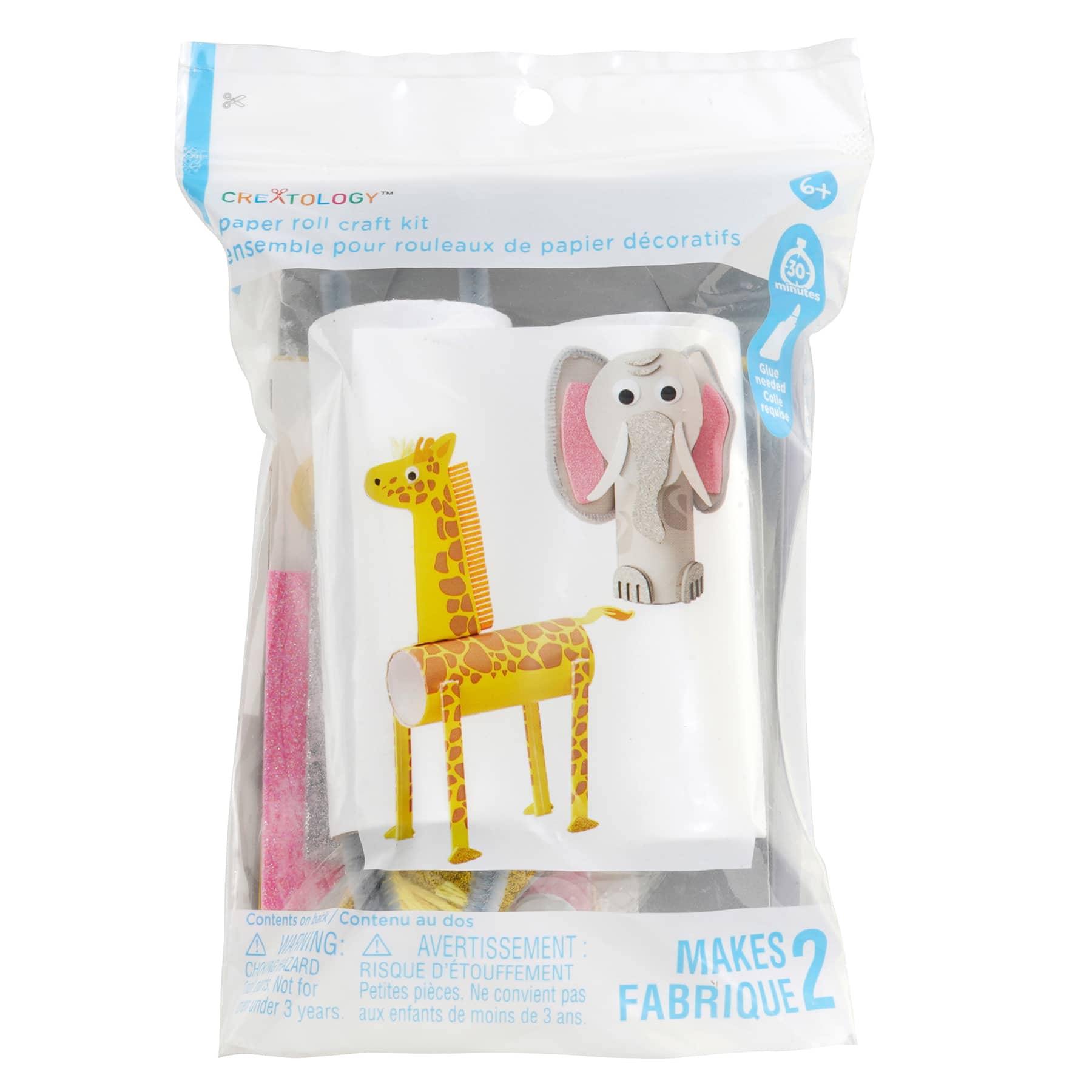 Animal Paper Roll Craft Kit by Creatology&#x2122;