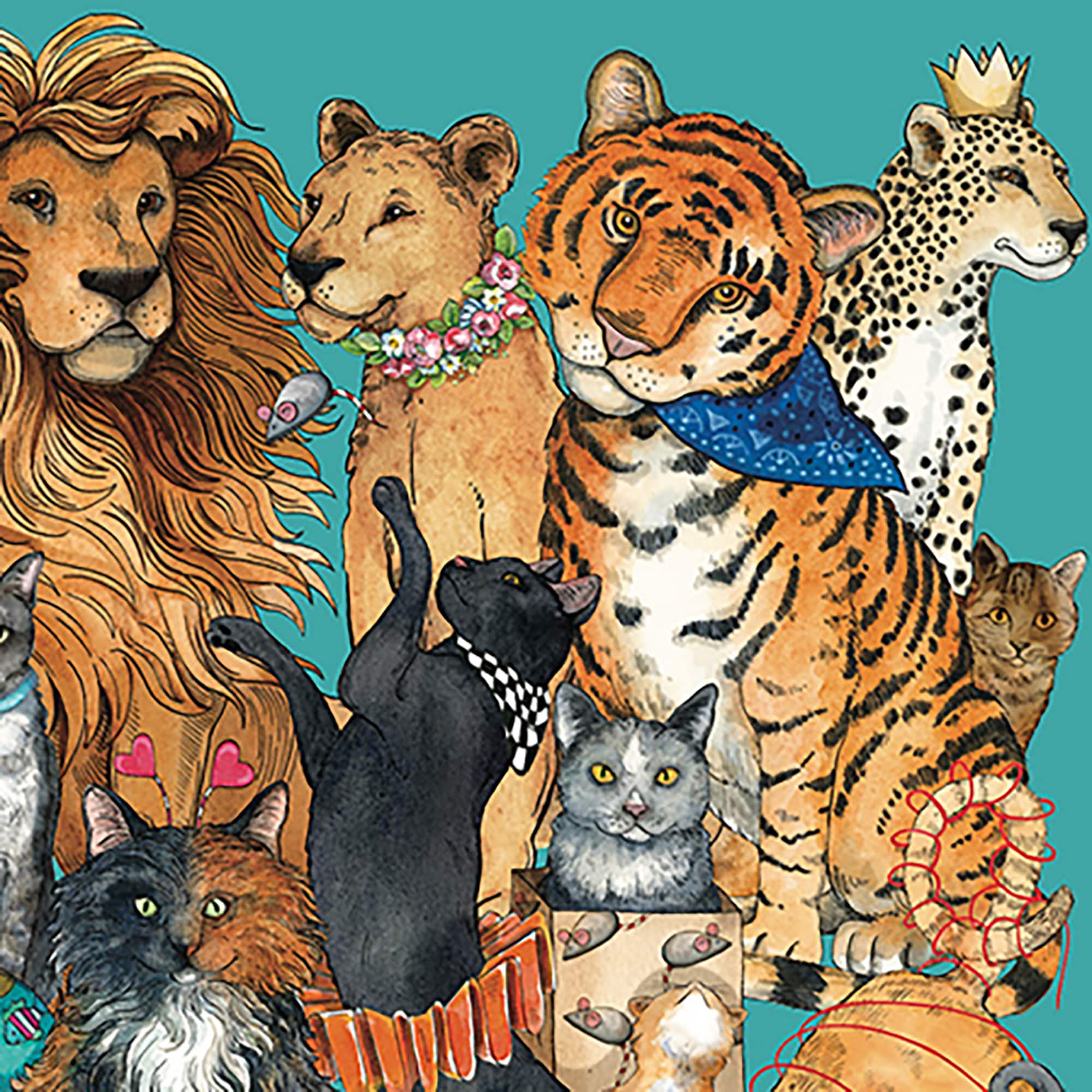 Hart Puzzles Cats, Cats, Cats by Sherri Buck Baldwin 1,000 Piece Jigsaw Puzzle