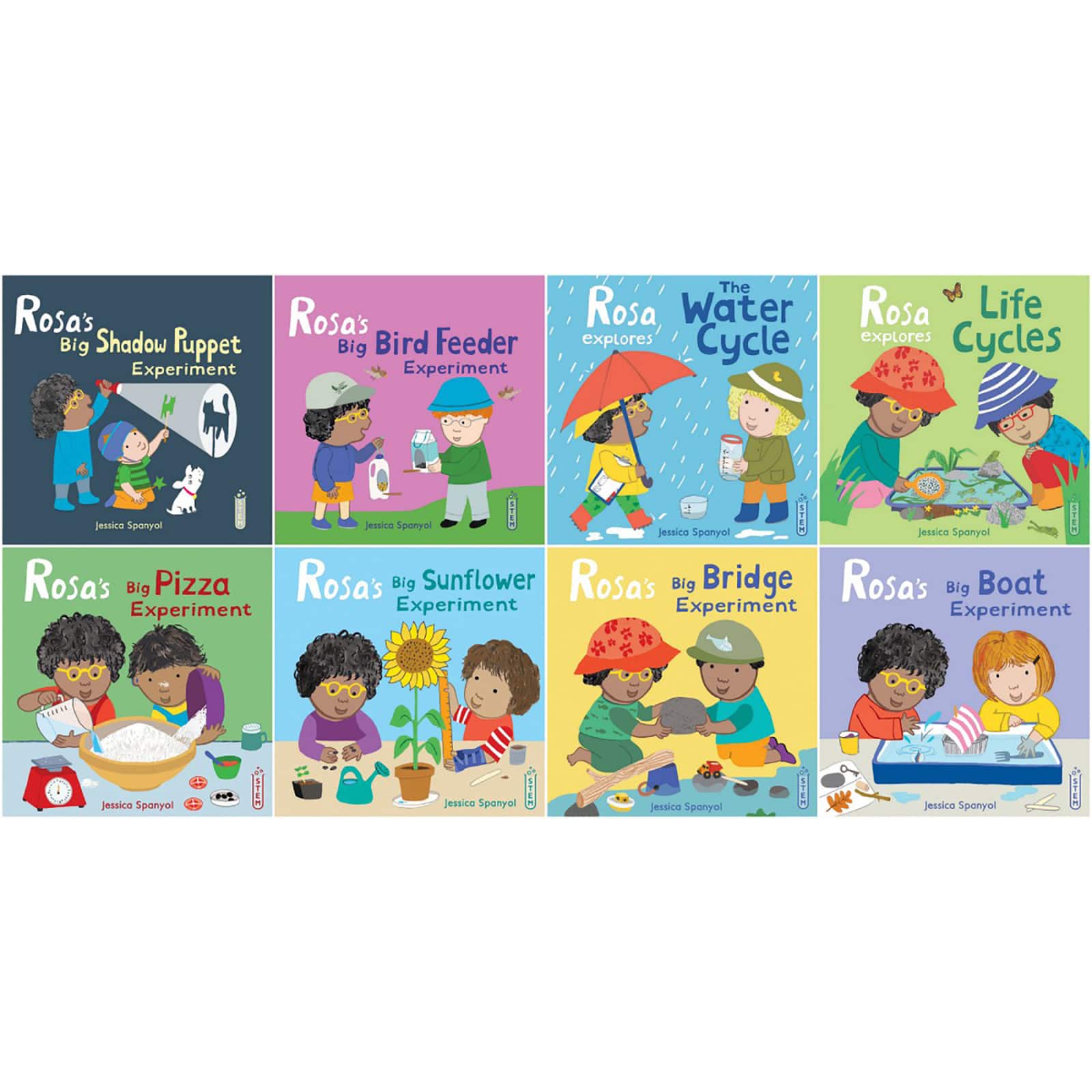 Child's Play Books Rosa's Workshop 1 & 2 English Book Set