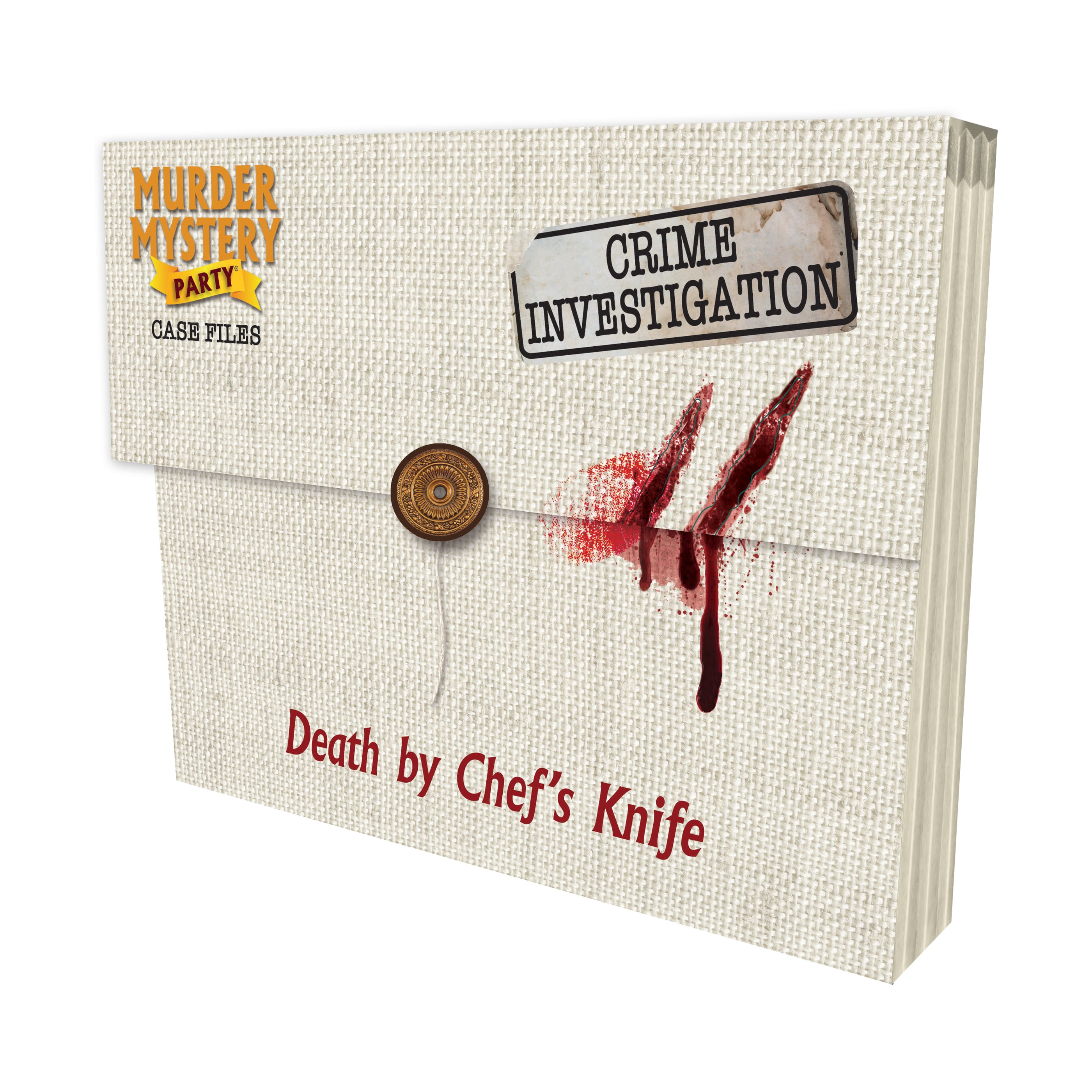 Murder Mystery Party Case Files: Death By Chef&#x27;s Knife