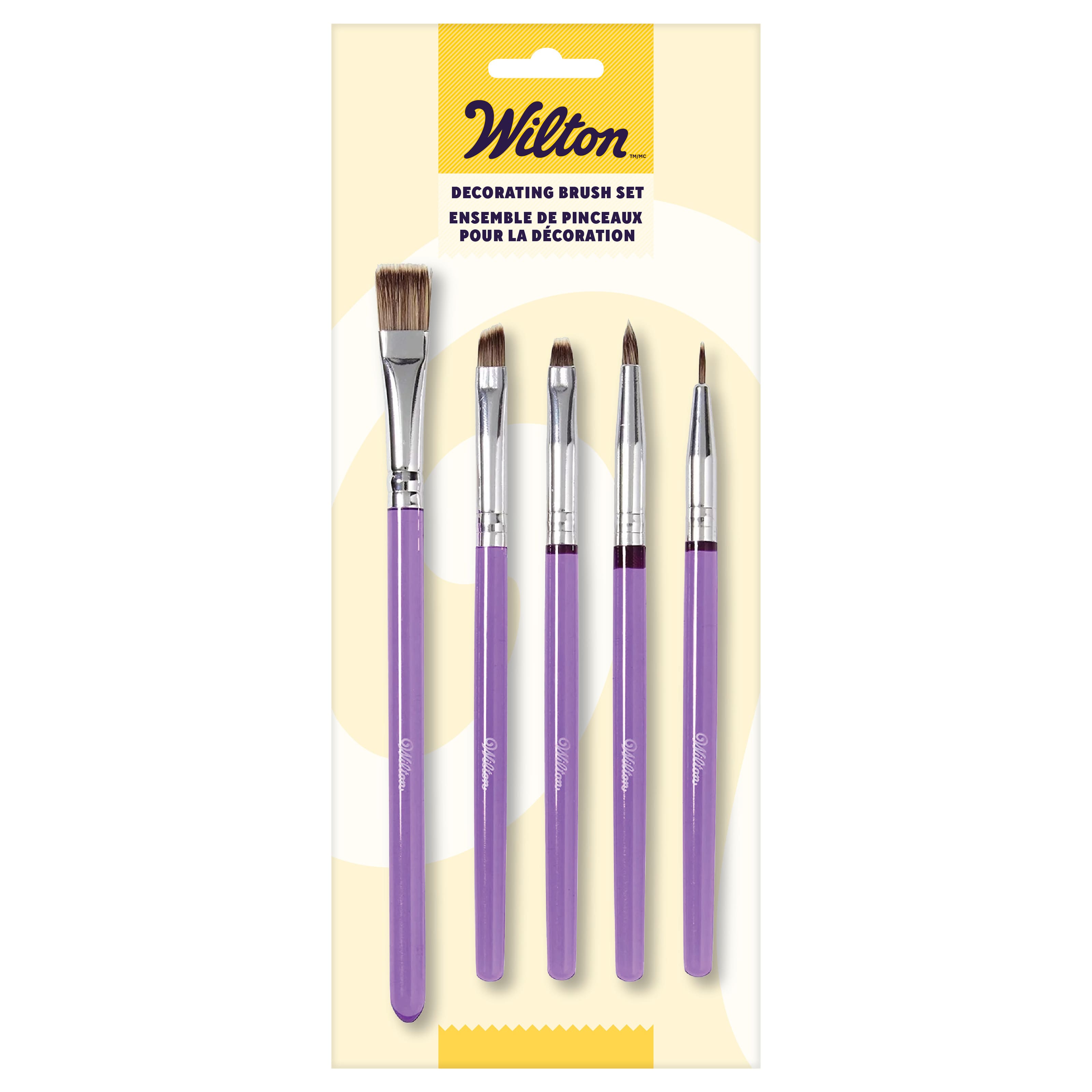 Wilton™ 5-Piece Cake Decorating Brush Set